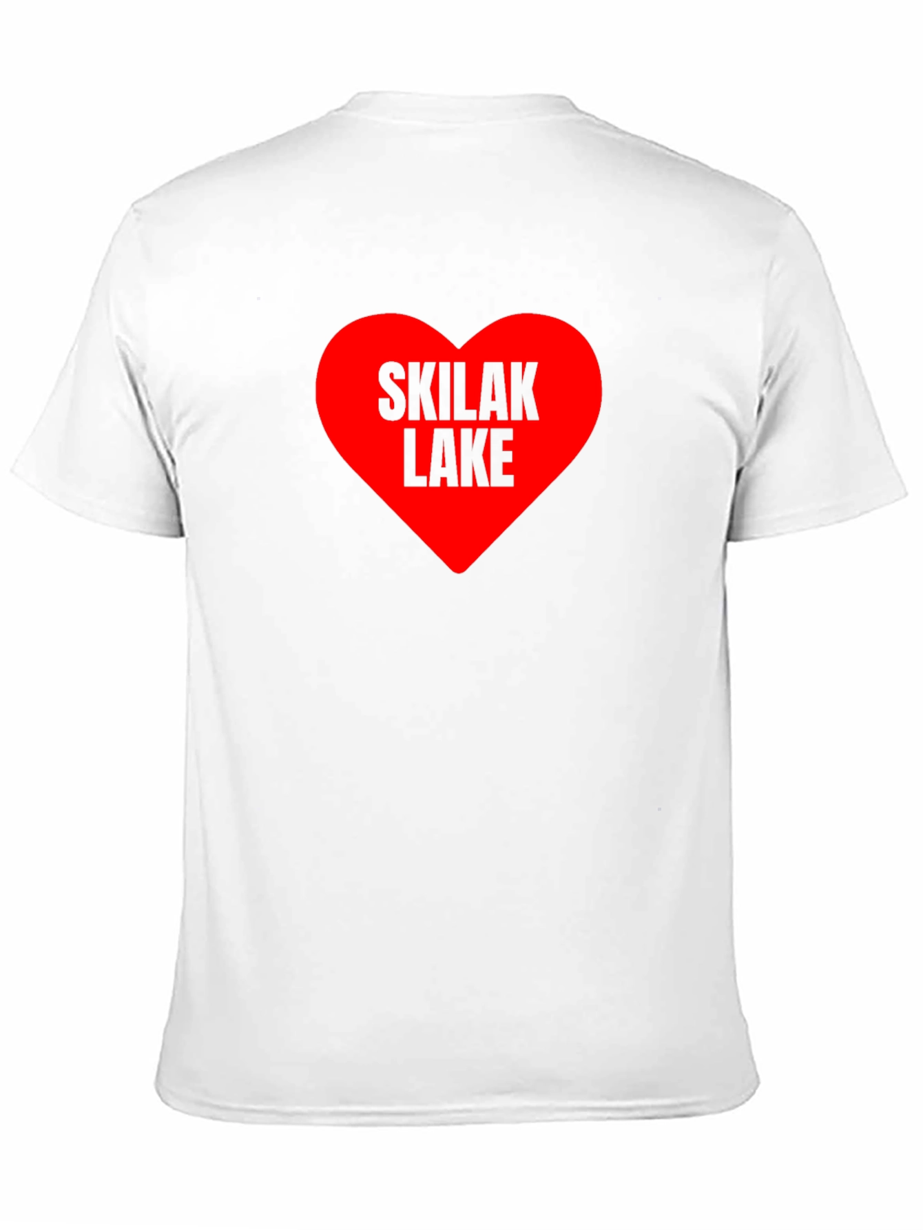 Skilak Lake Heart T-Shirt