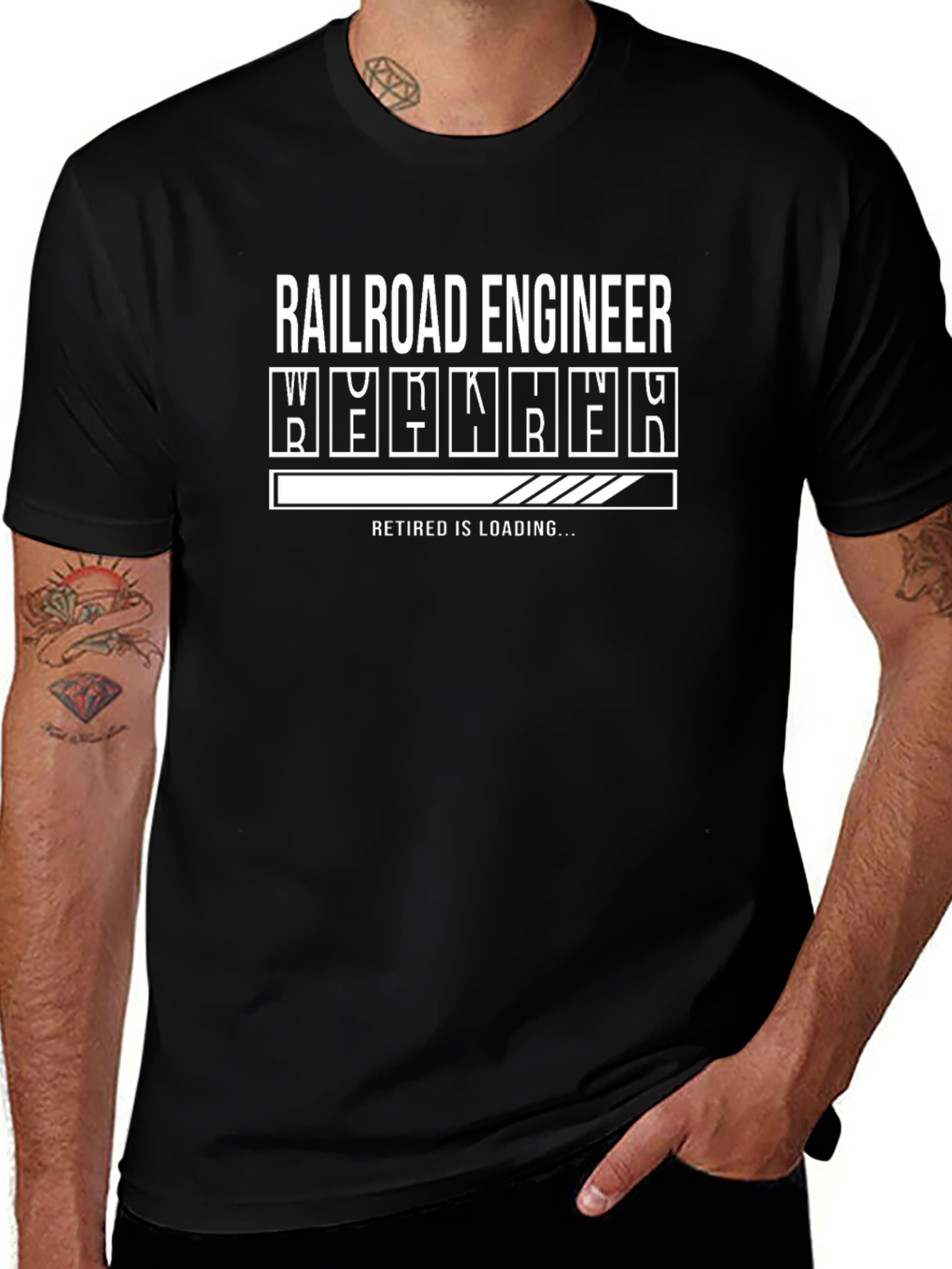 Railroad Engineer Retirement T-Shirt