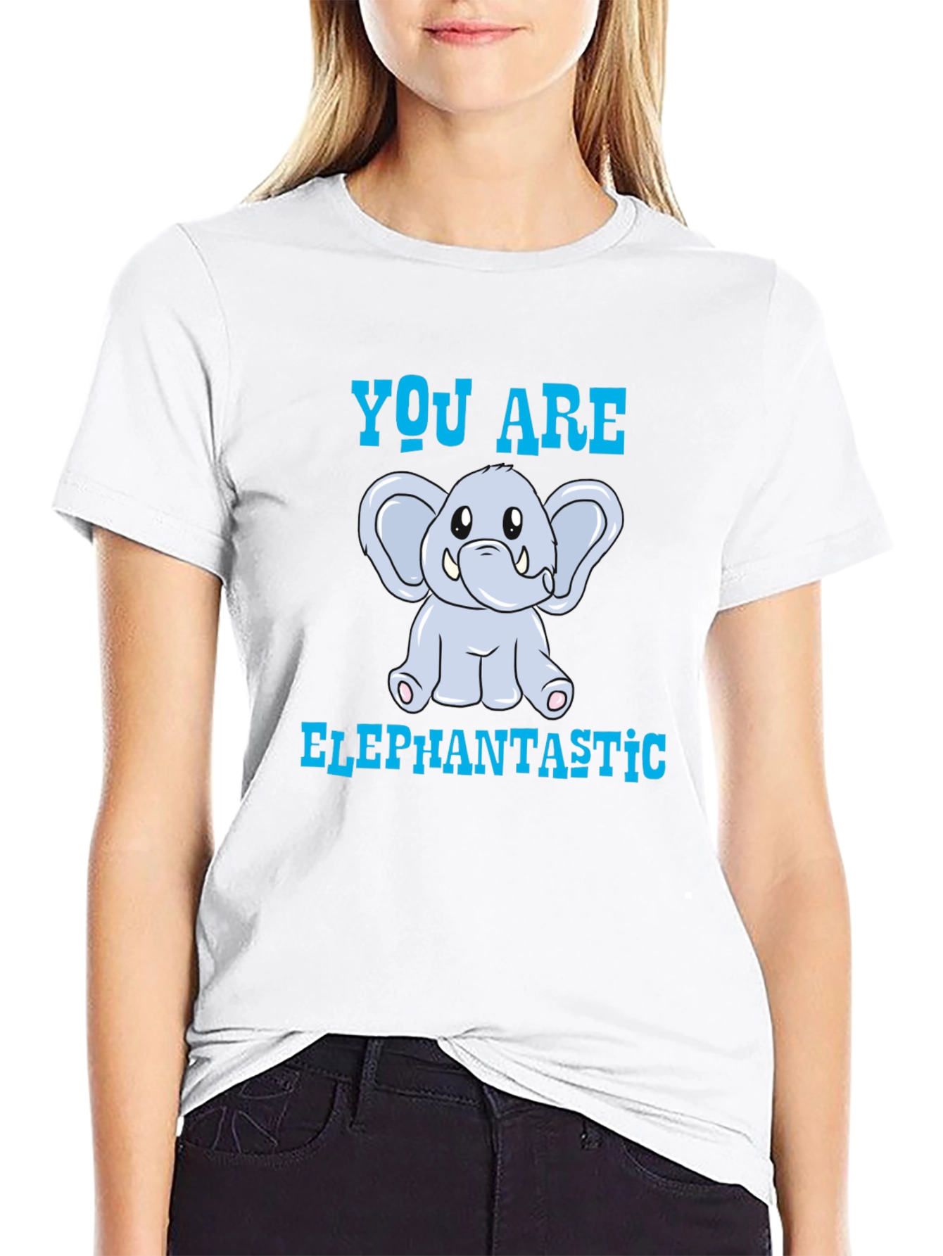 Elephantastic Graphic Tee - Cute Animal Lover Shirt