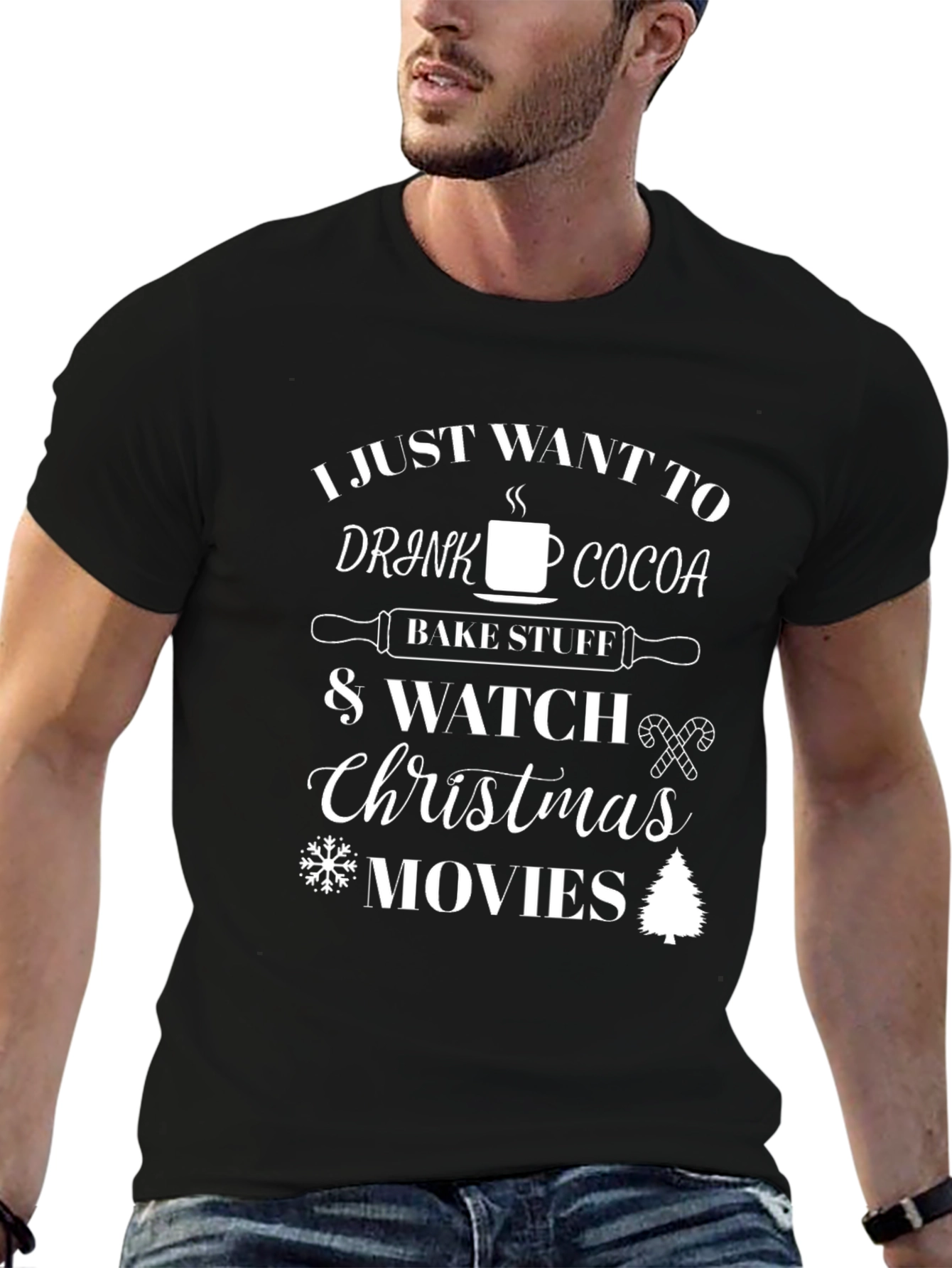 Cocoa Baking & Christmas Movie Shirt