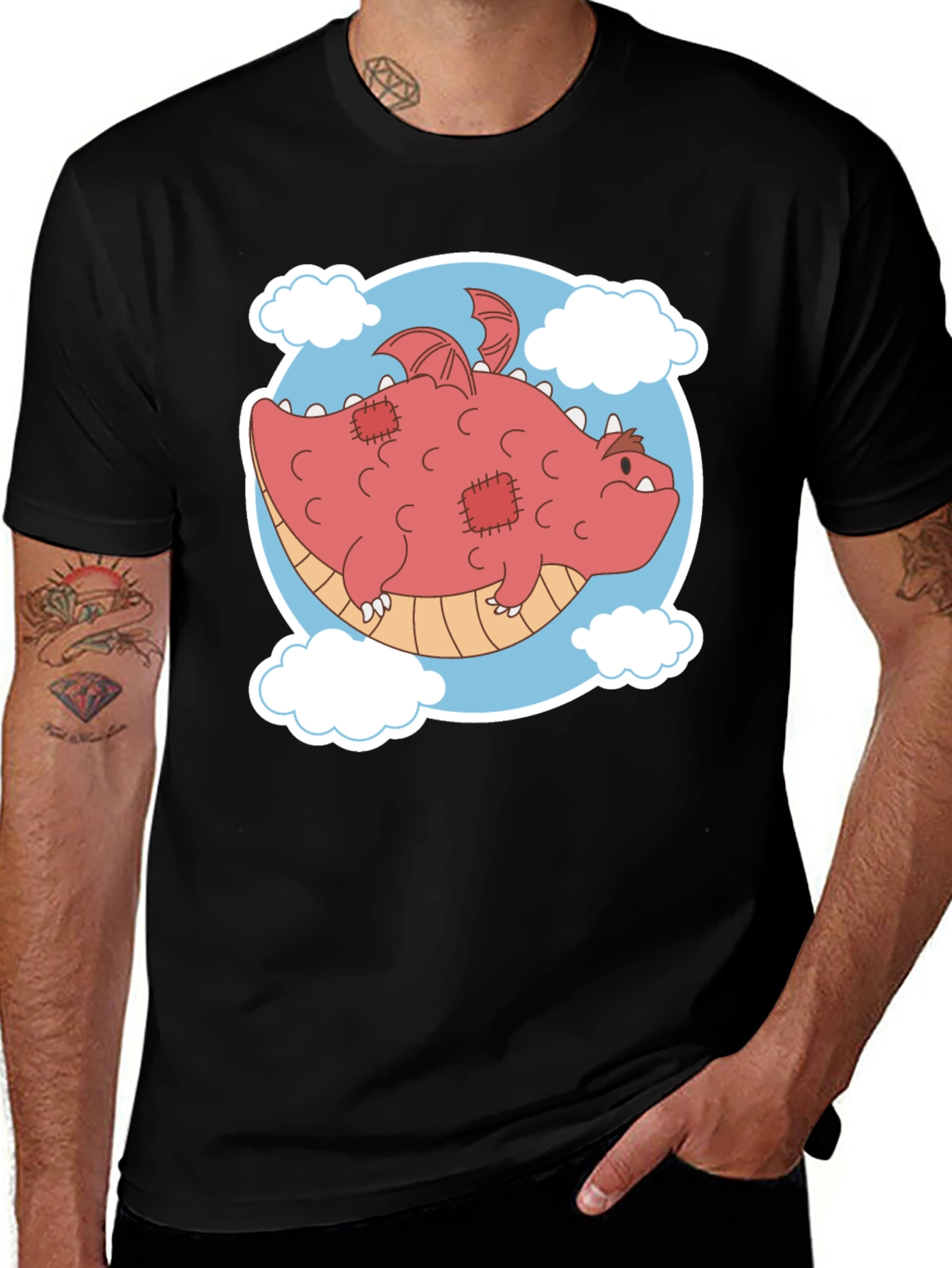 Cartoon Dragon T-Shirt