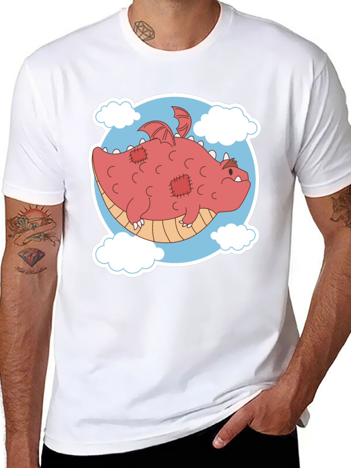 Cartoon Dragon T-Shirt