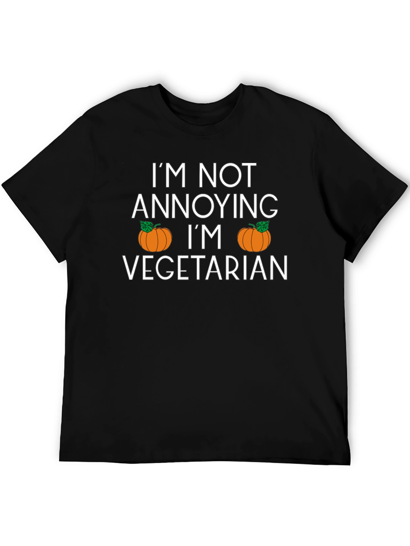 Funny Vegetarian Pumpkin T-Shirt