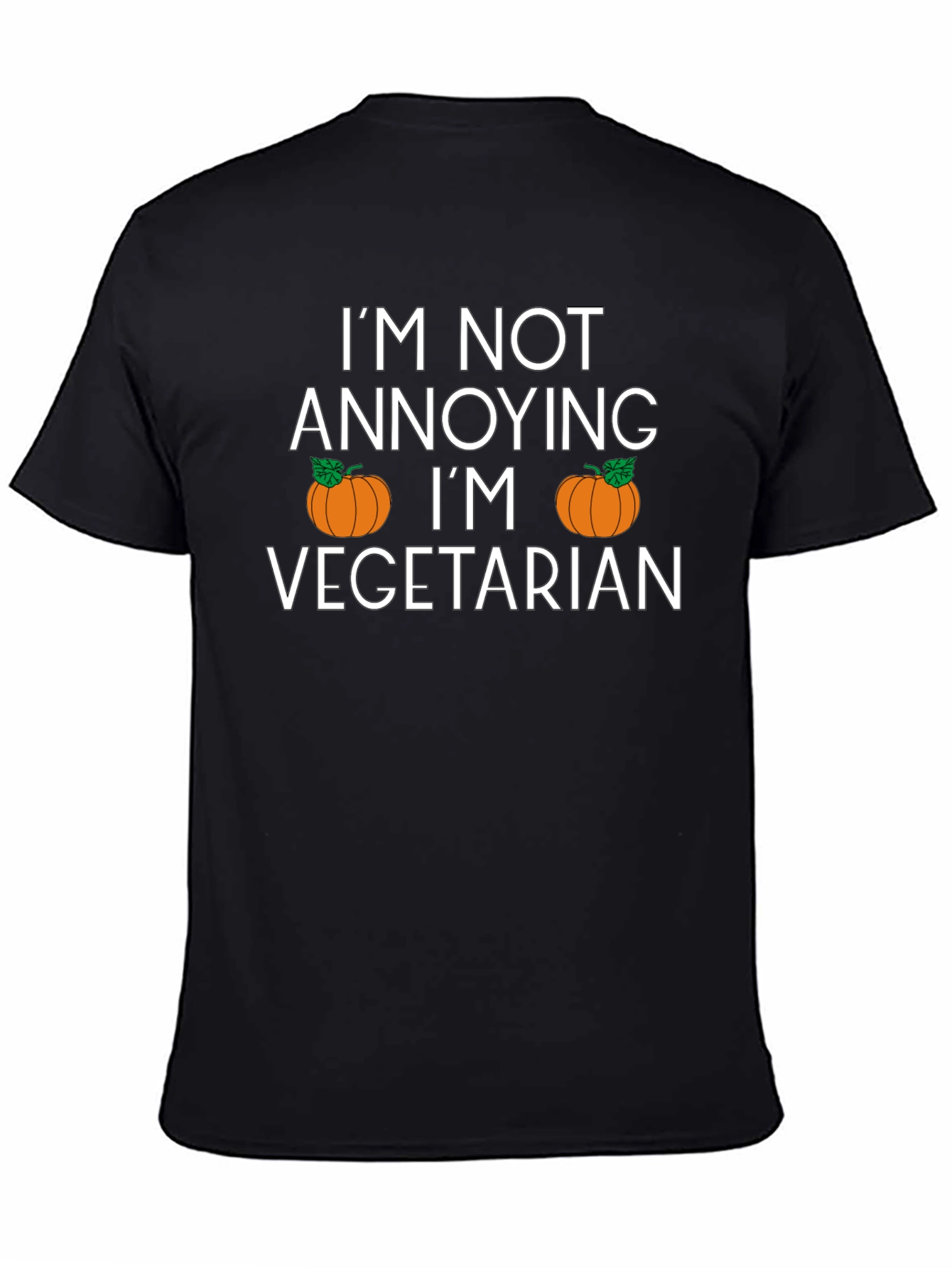 Funny Vegetarian Pumpkin T-Shirt