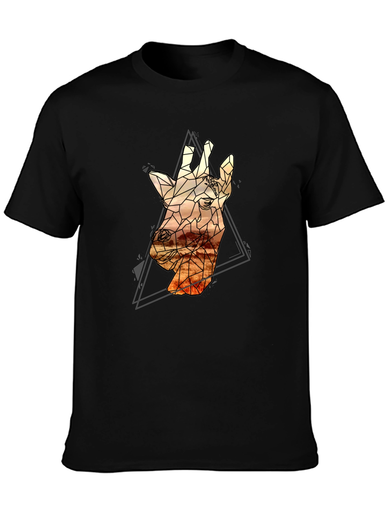 Geometric Giraffe T-Shirt