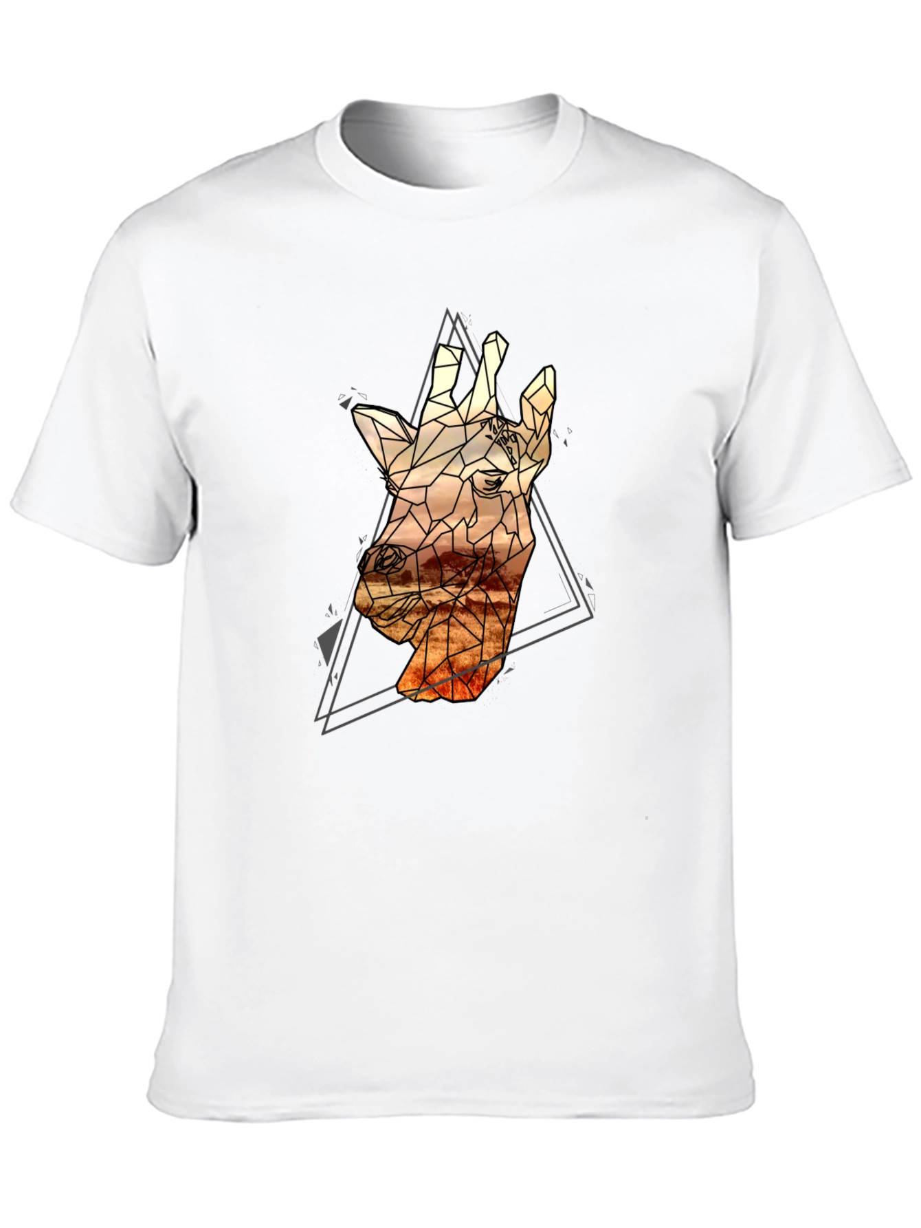 Geometric Giraffe T-Shirt