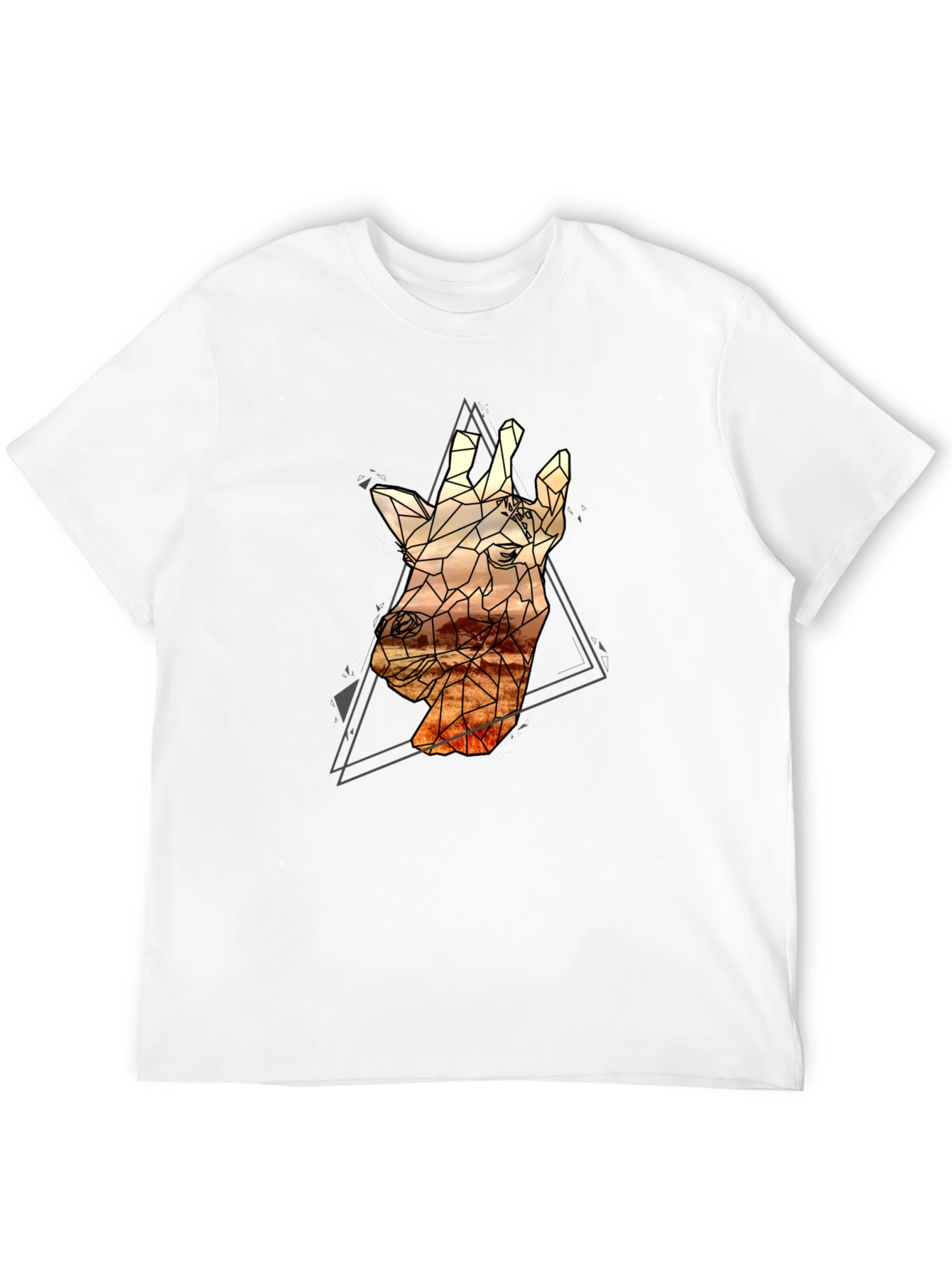 Geometric Giraffe T-Shirt