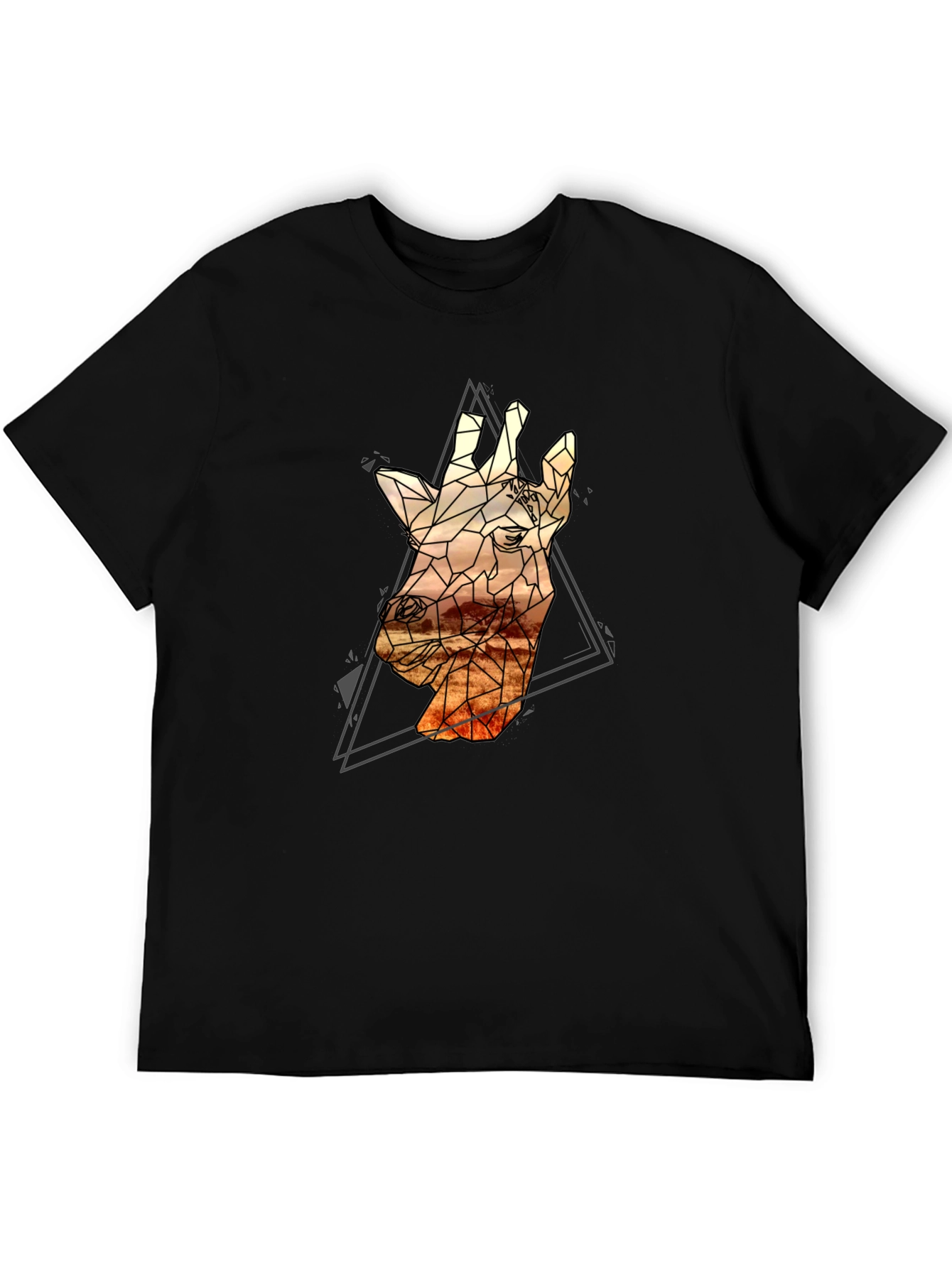 Geometric Giraffe T-Shirt