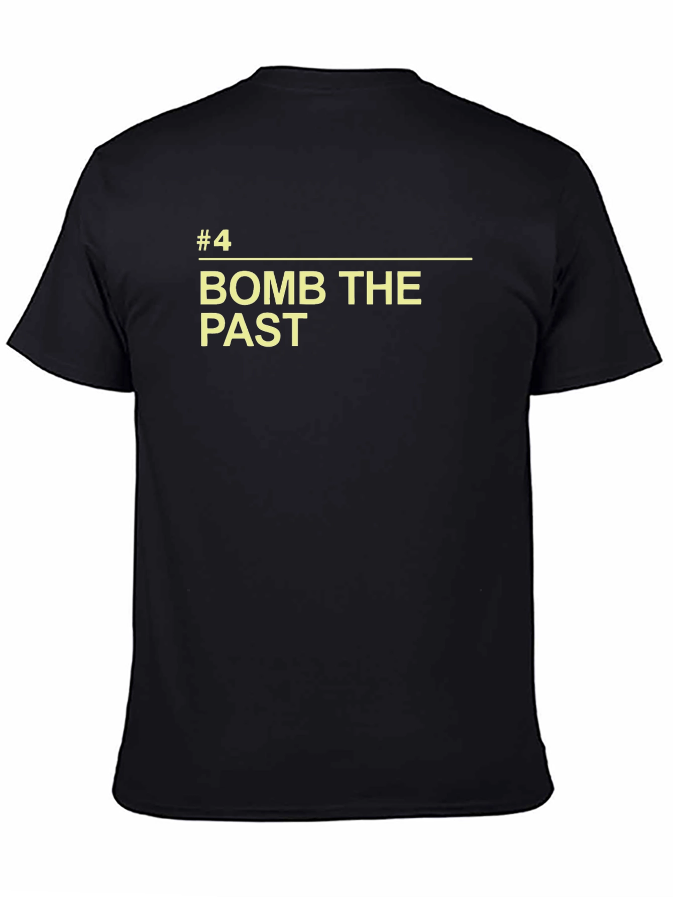 Bomb the Past Graphic Tee - Cool Retro Design