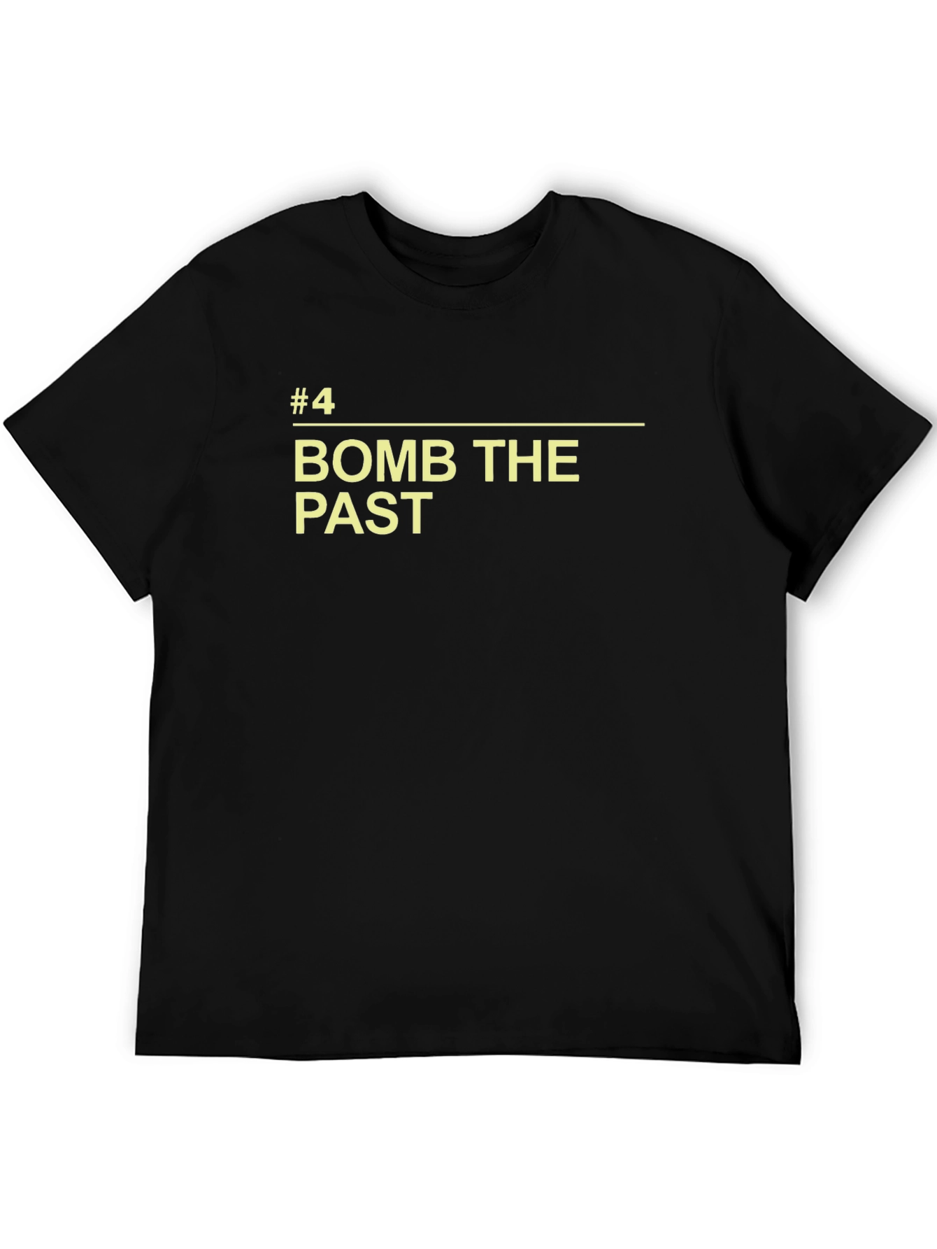 Bomb the Past Graphic Tee - Cool Retro Design