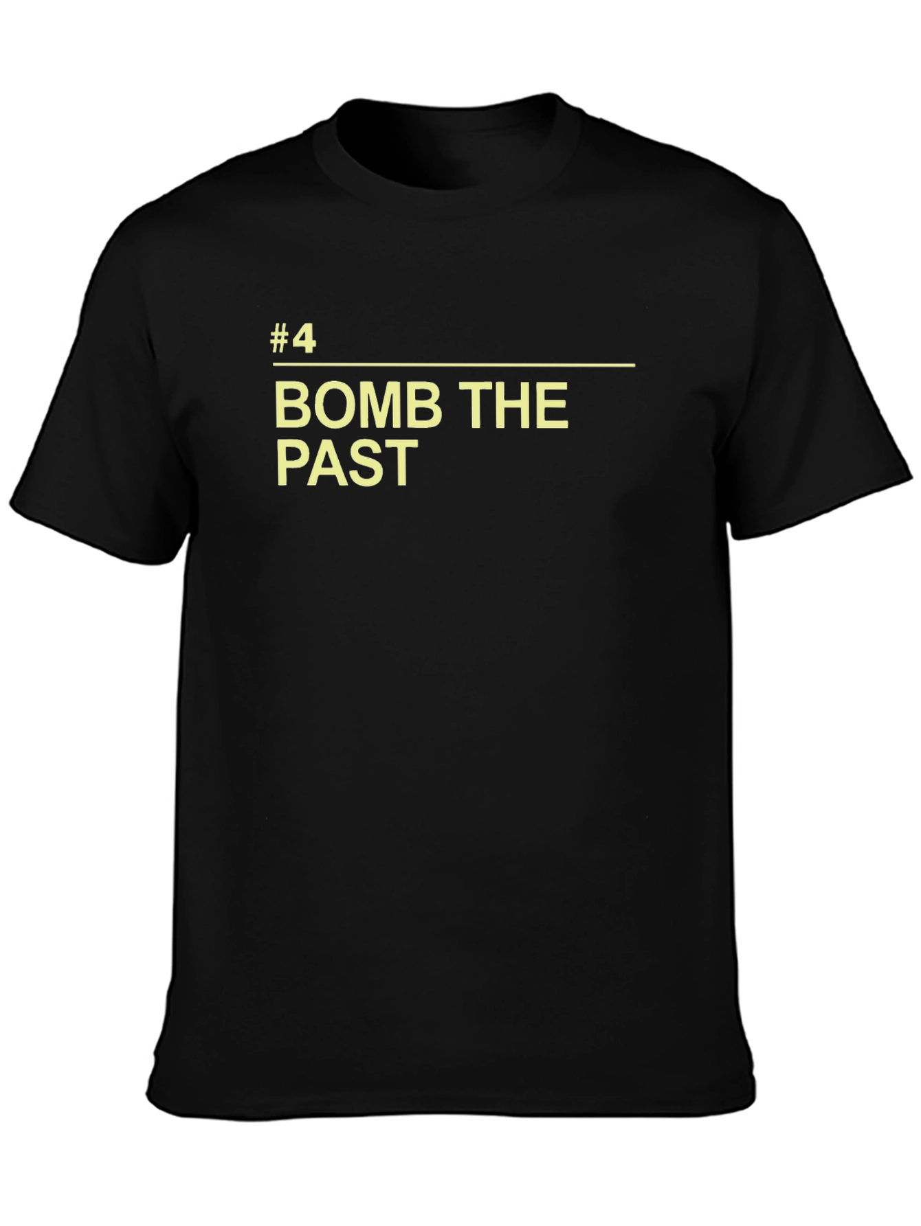 Bomb the Past Graphic Tee - Cool Retro Design