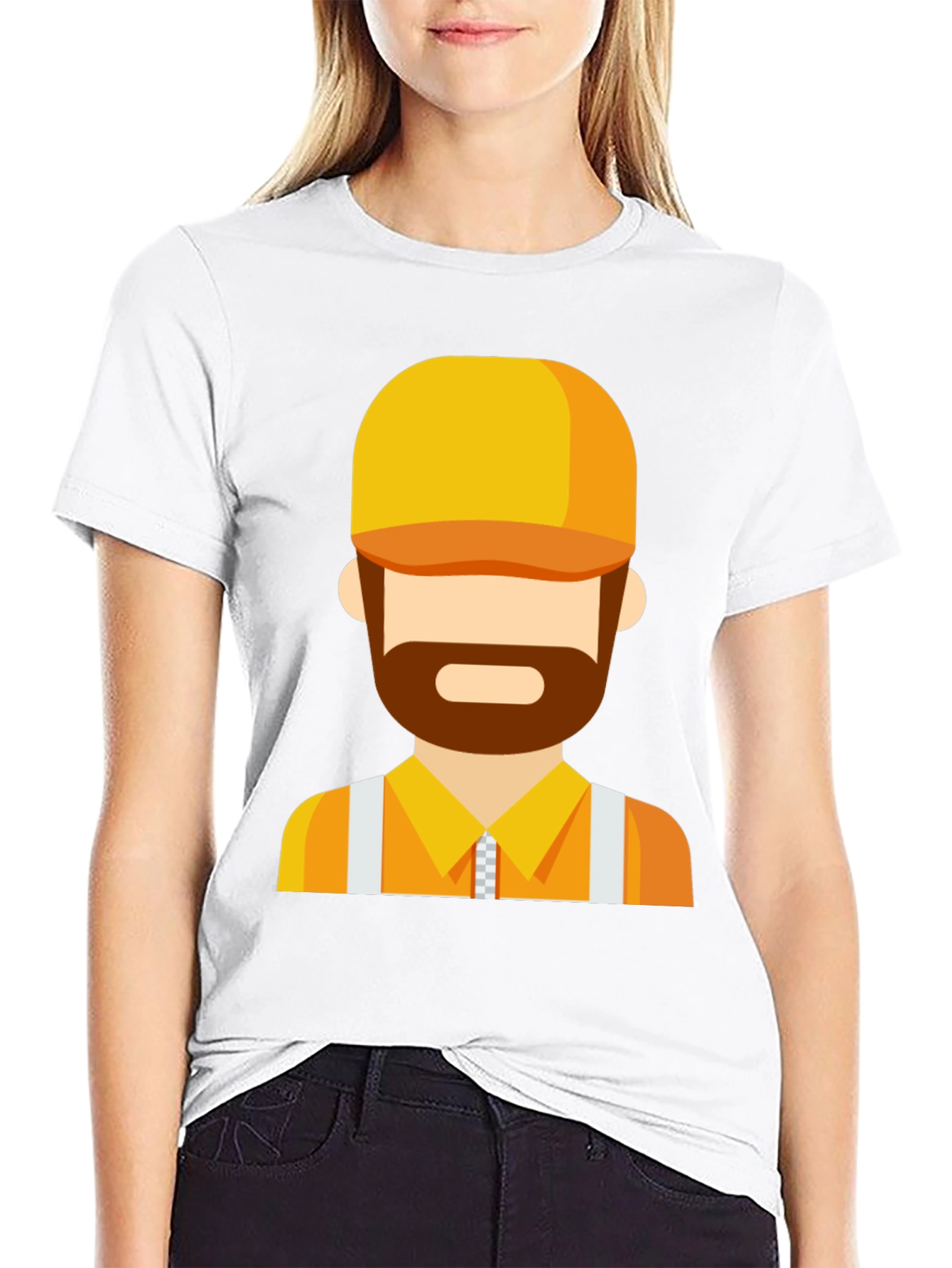 Construction Worker Graphic Tee
