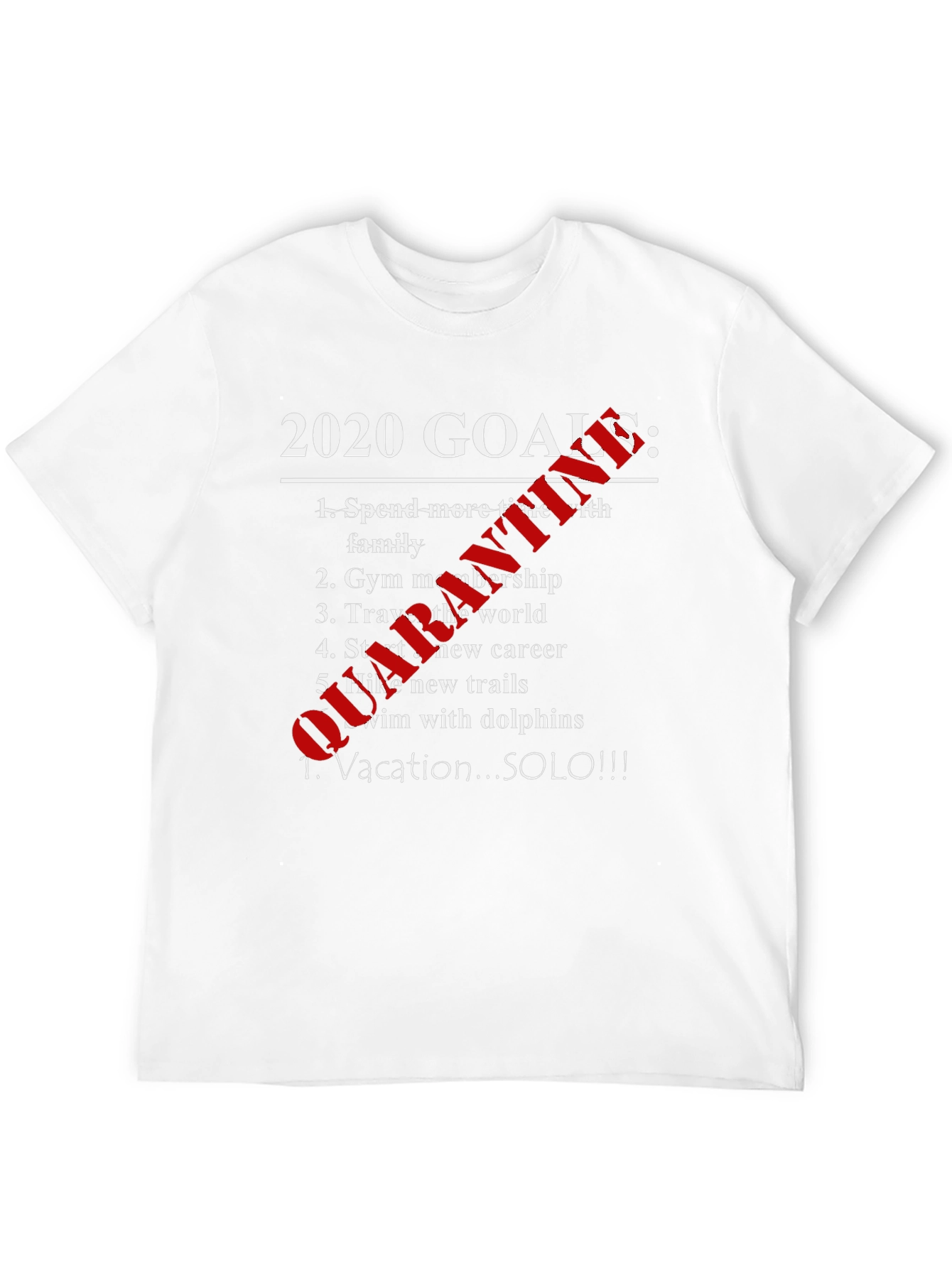 2020 Goals Cancelled Graphic Tee