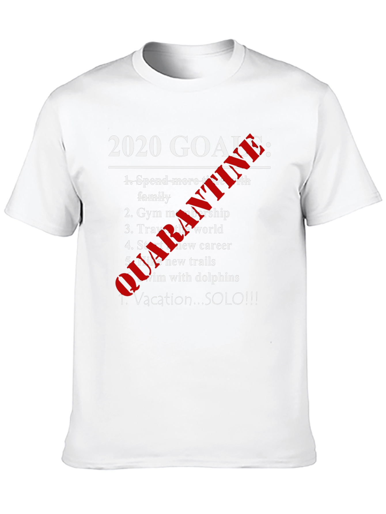 2020 Goals Cancelled Graphic Tee