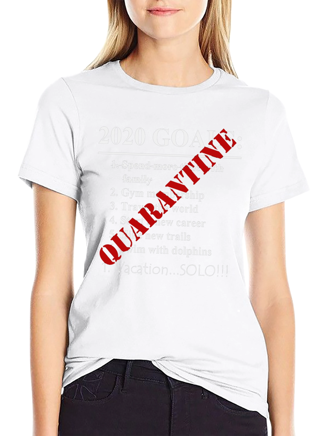 2020 Goals Cancelled Graphic Tee
