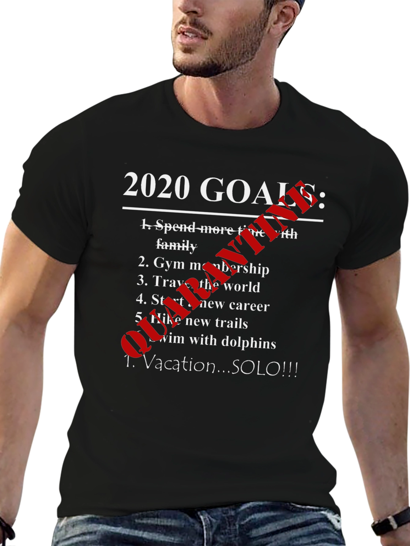 2020 Goals Cancelled Graphic Tee