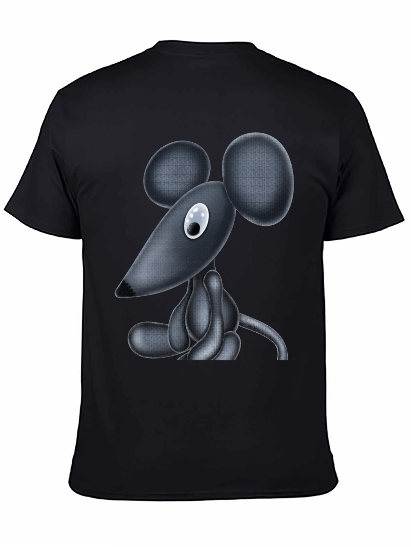 Cartoon Mouse Graphic T-Shirt