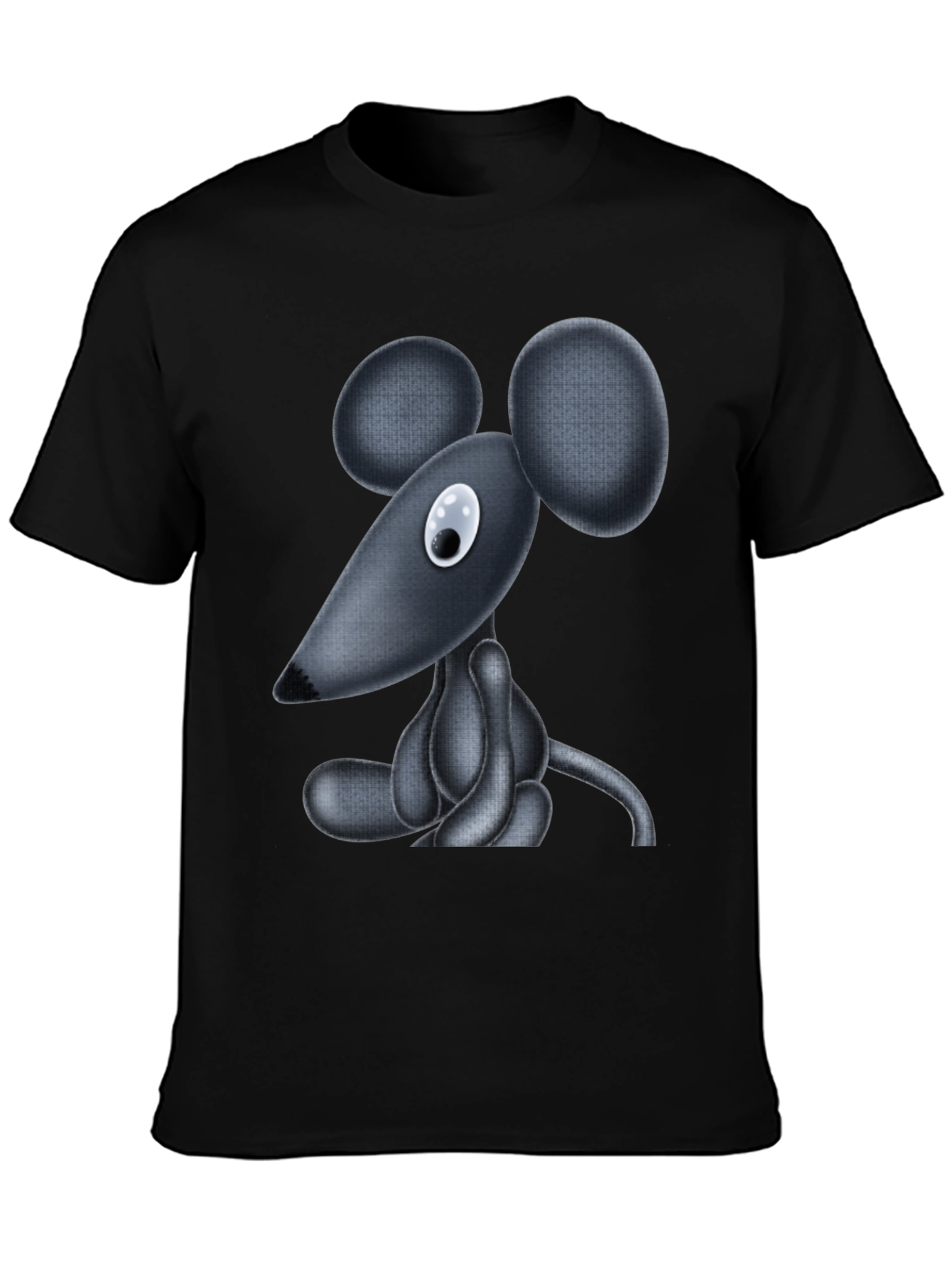 Cartoon Mouse Graphic T-Shirt