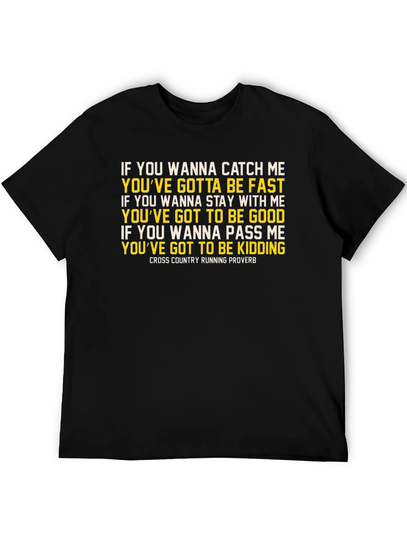 Funny Cross Country Running T-Shirt