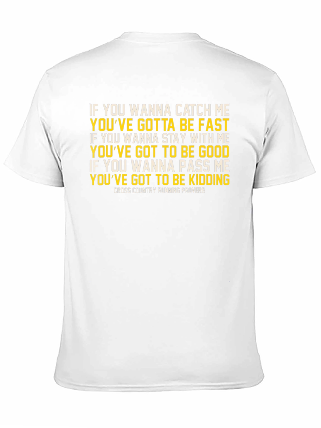 Funny Cross Country Running T-Shirt