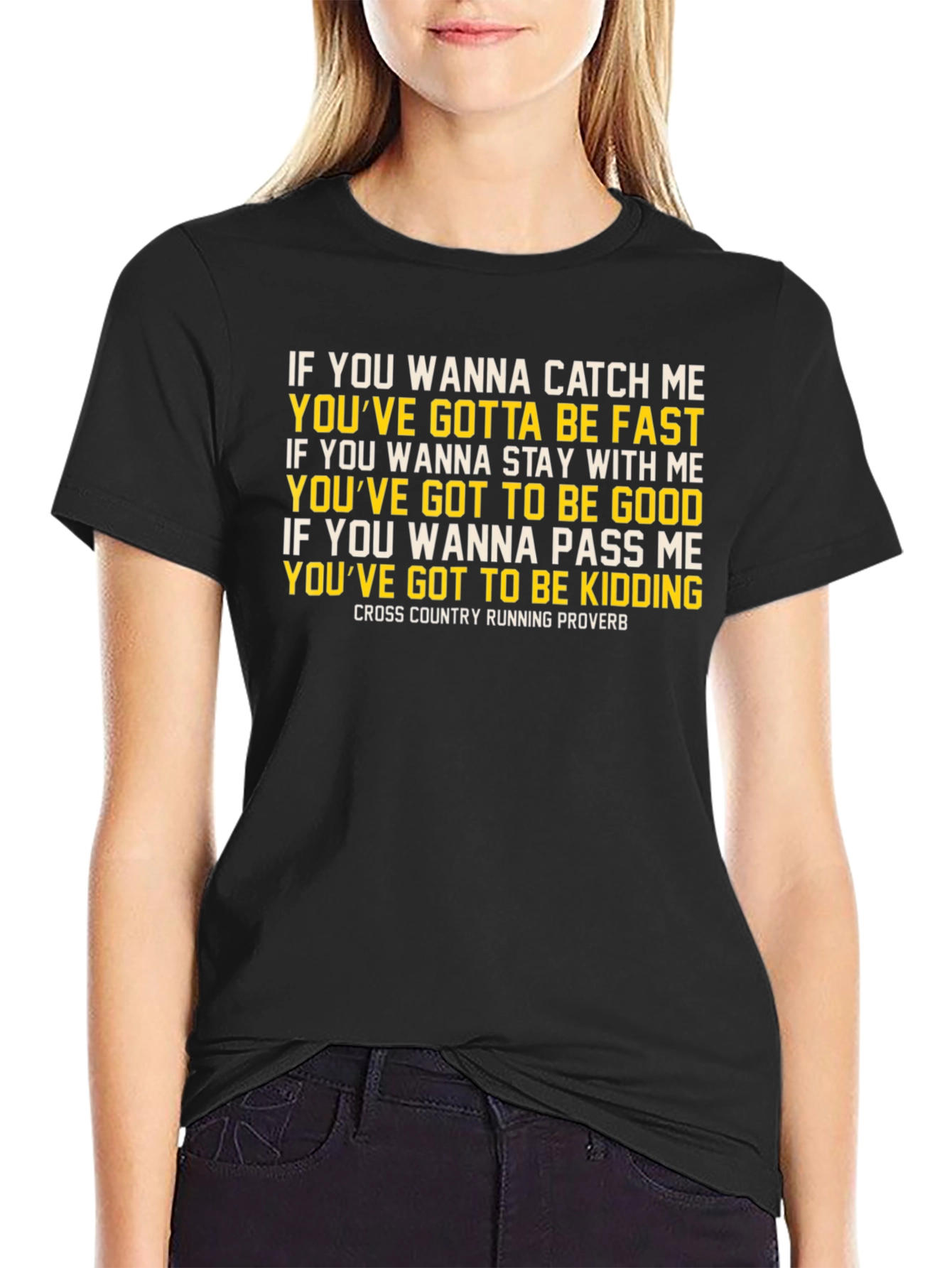 Funny Cross Country Running T-Shirt
