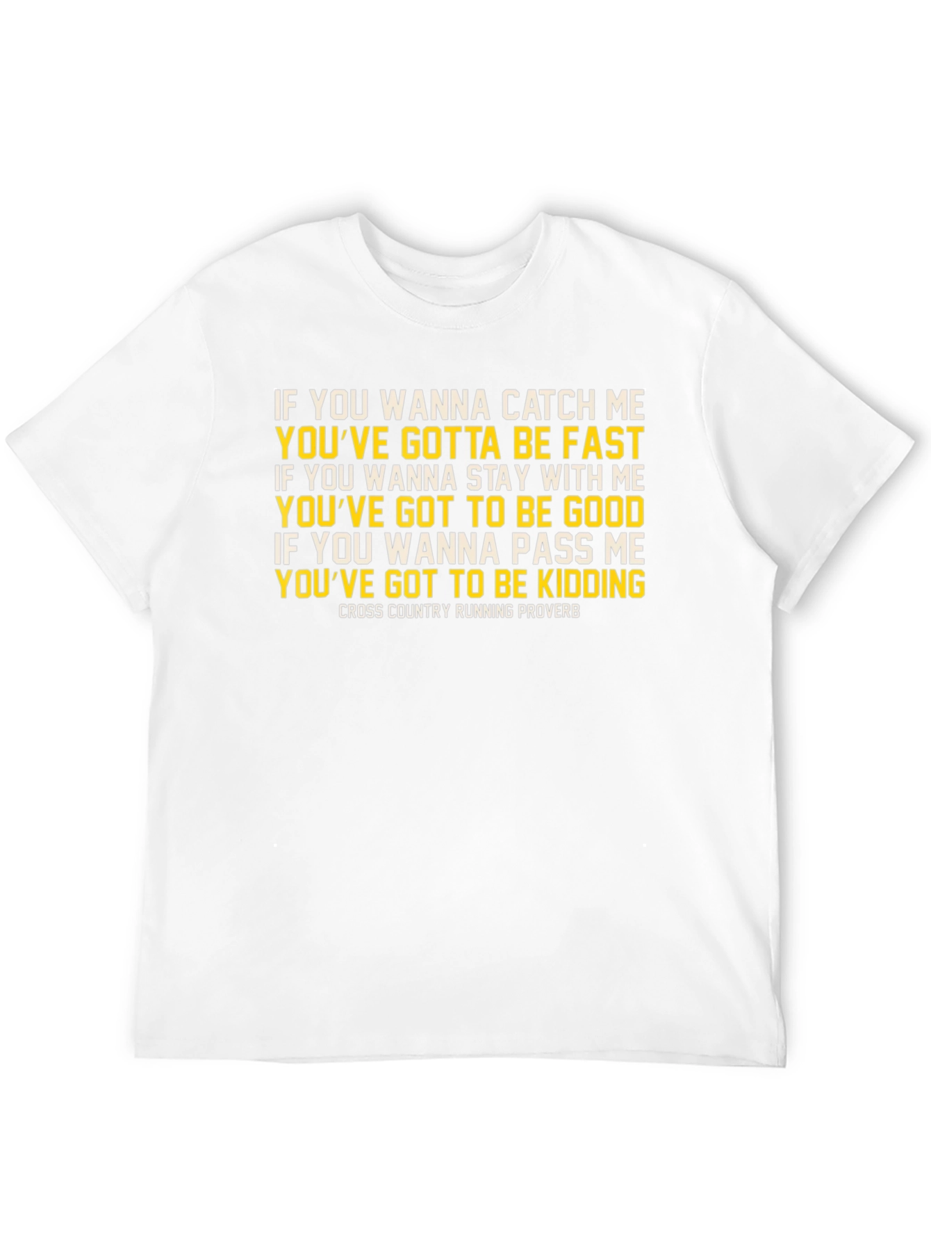 Funny Cross Country Running T-Shirt