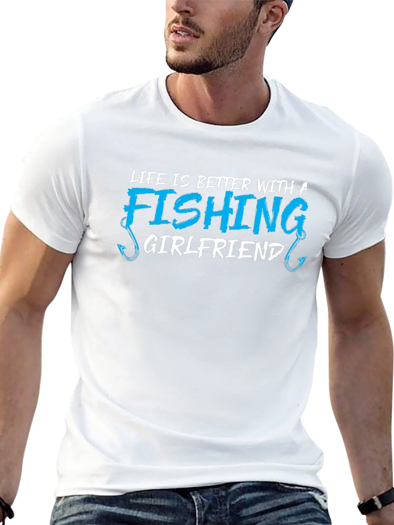 Fishing Girlfriend T-Shirt - Life is Better!