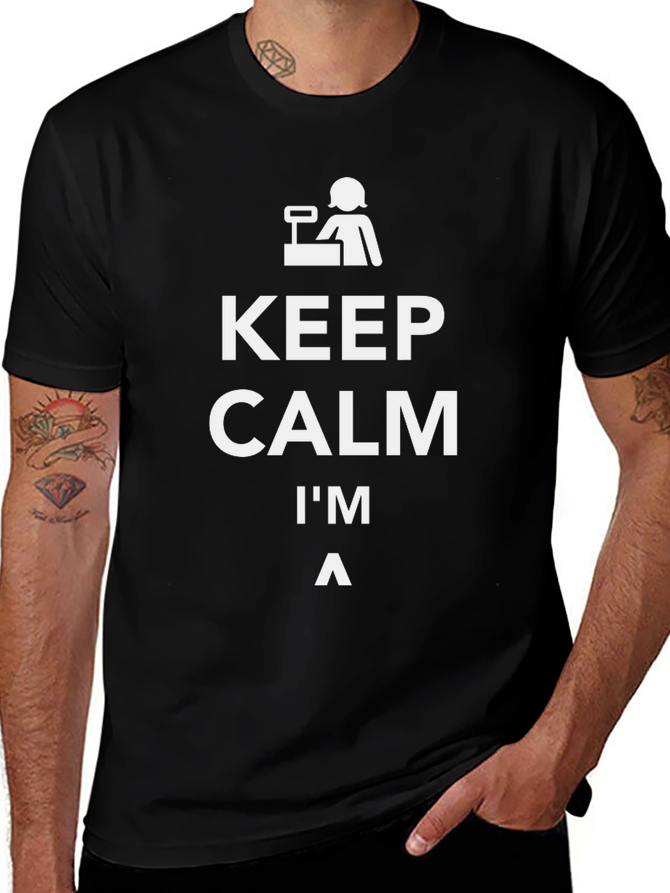 Keep Calm Im a Cashier T-Shirt