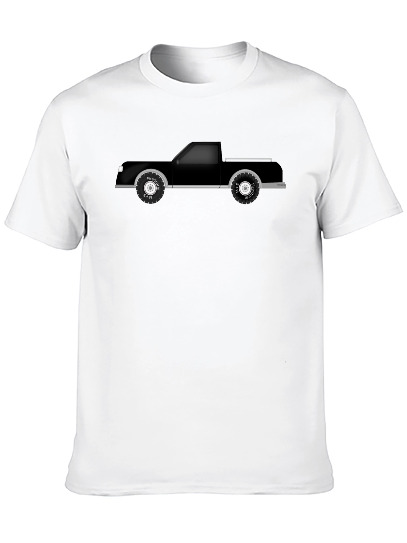 Black Car Graphic T-Shirt