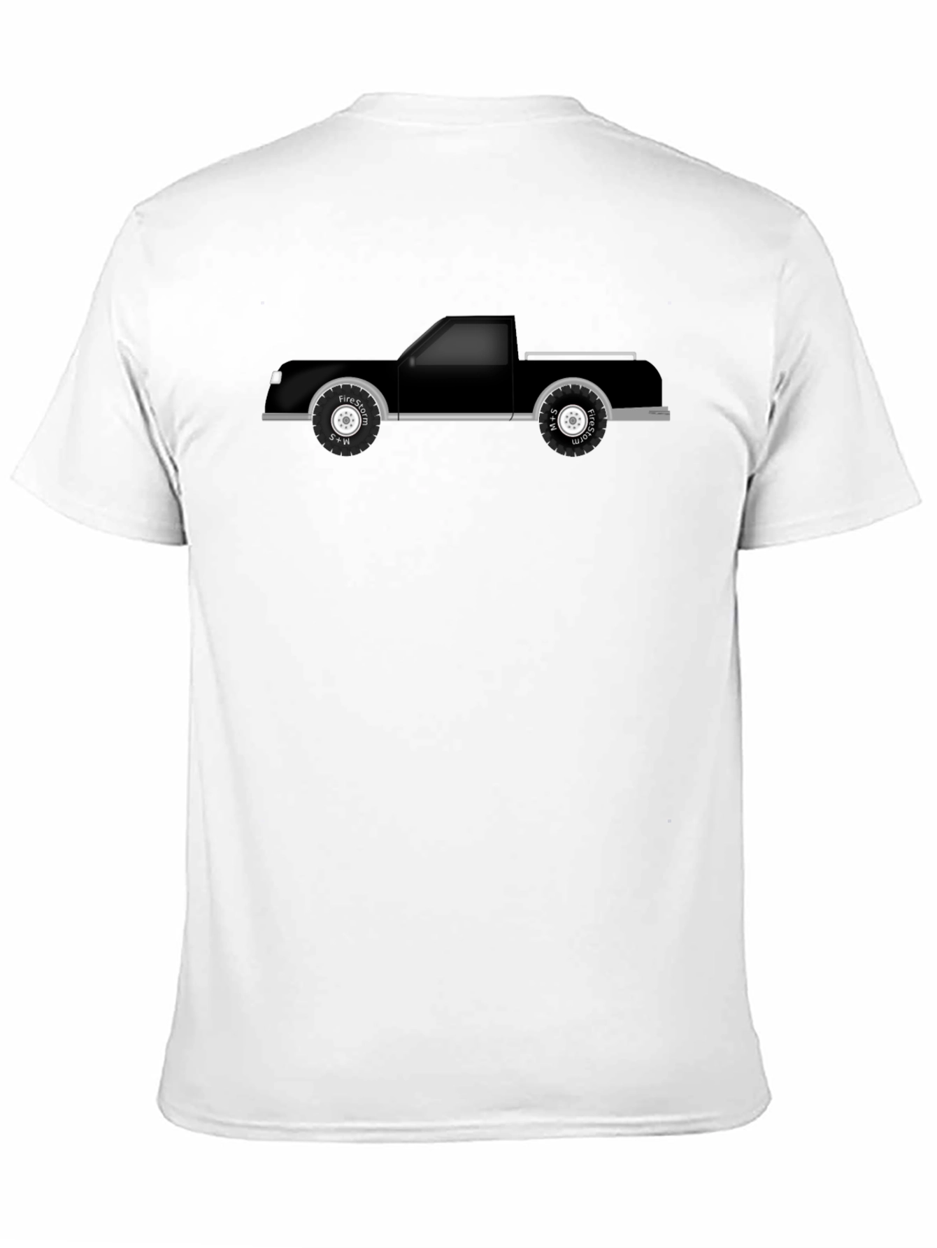 Black Car Graphic T-Shirt