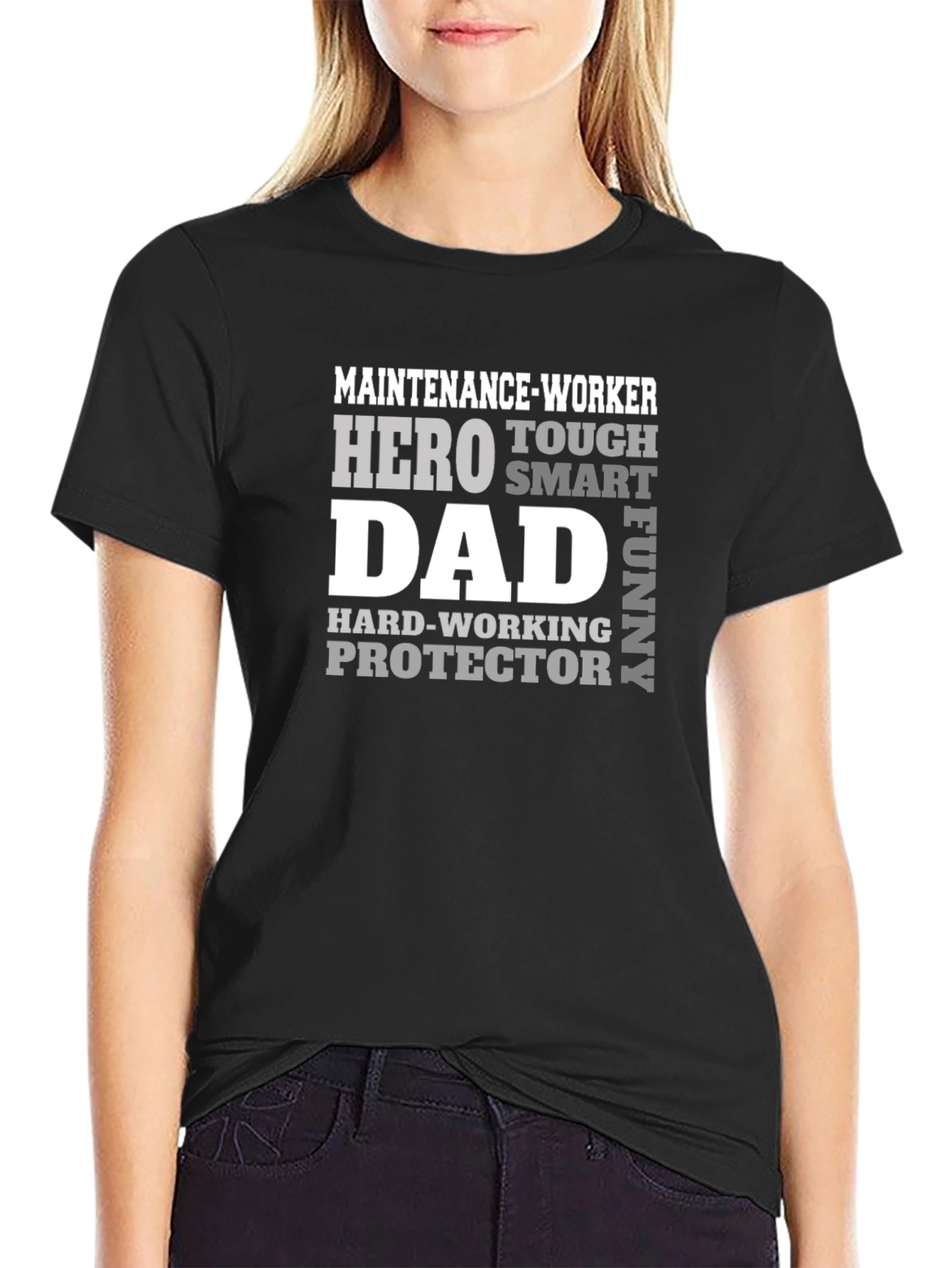 Maintenance Worker Dad Graphic T-Shirt