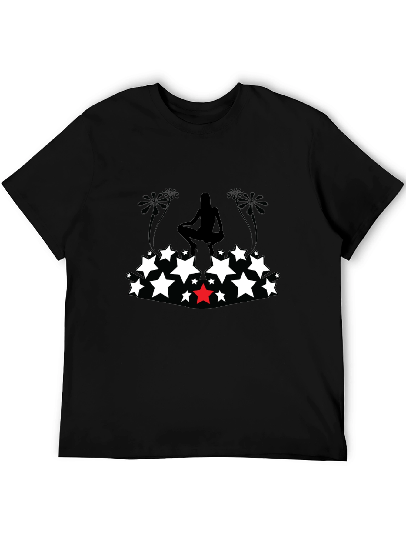 Starry Silhouette Graphic Tee
