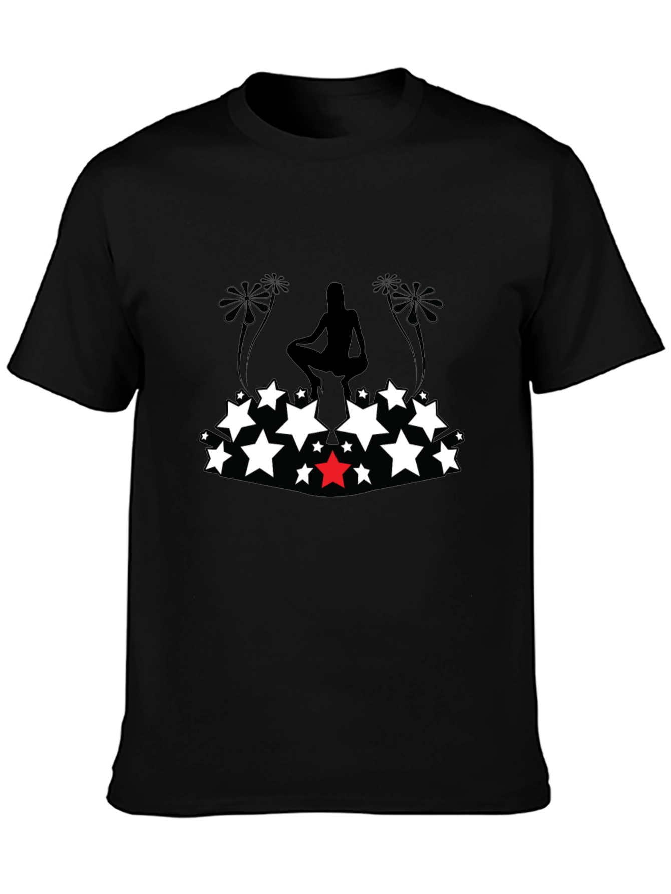 Starry Silhouette Graphic Tee
