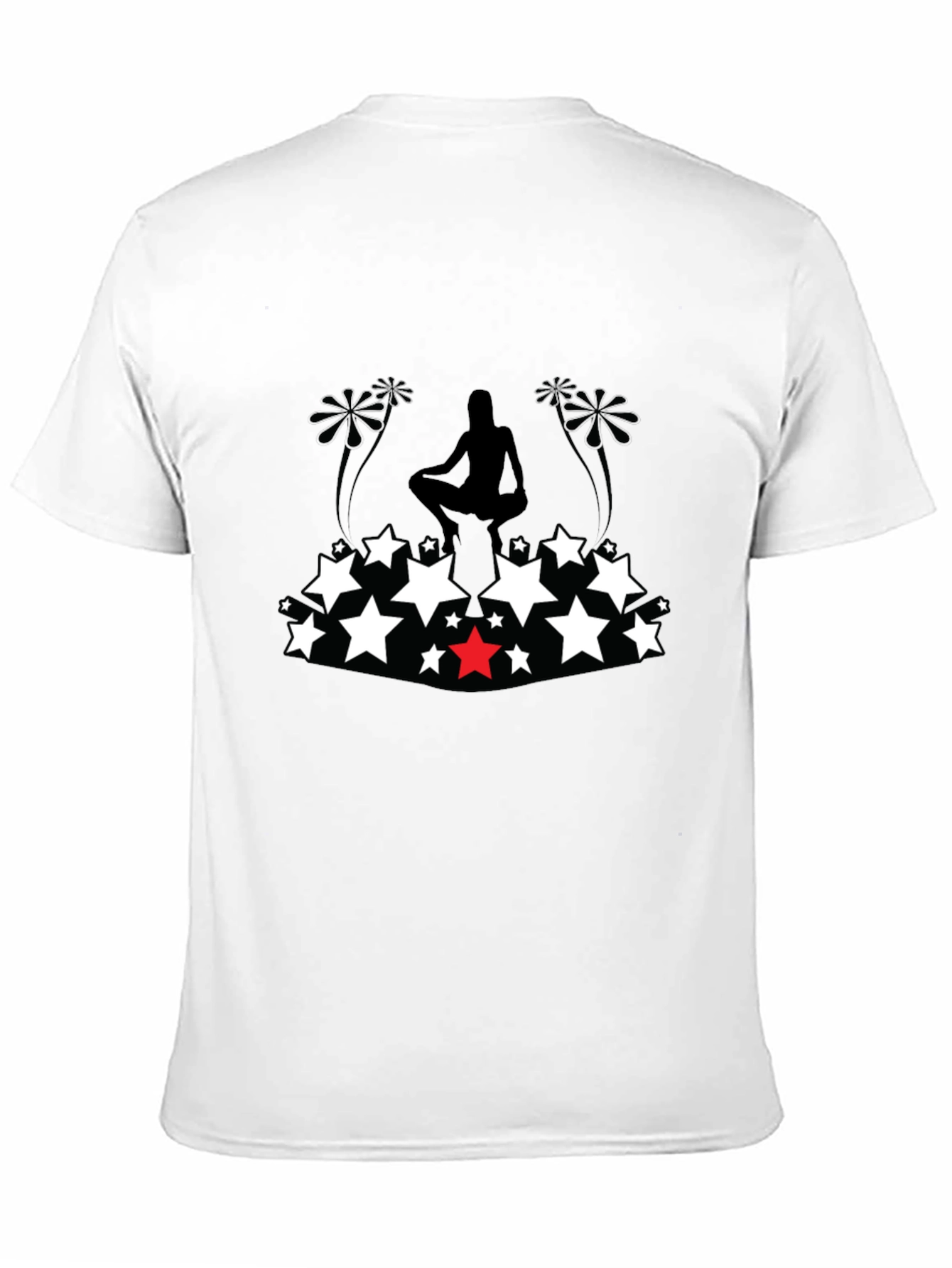 Starry Silhouette Graphic Tee