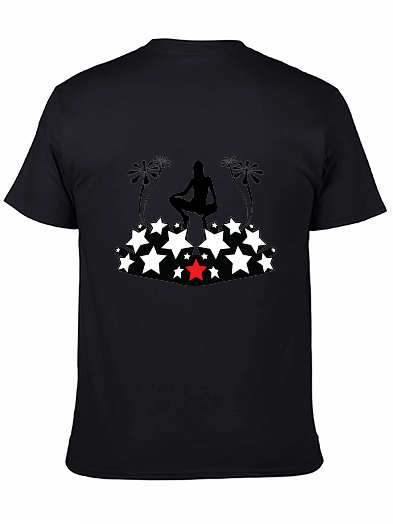 Starry Silhouette Graphic Tee