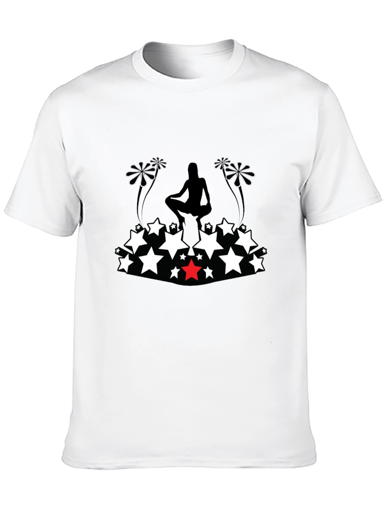 Starry Silhouette Graphic Tee