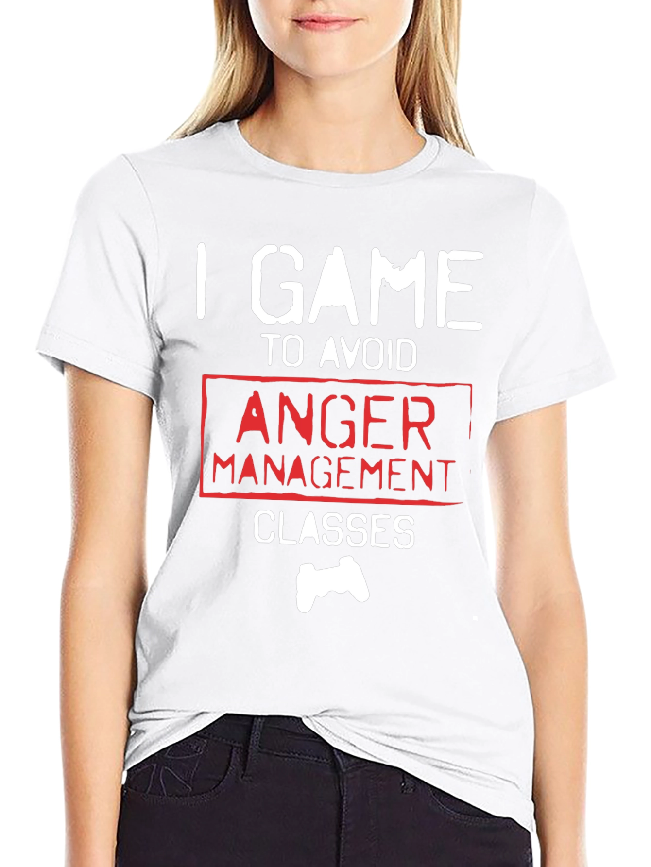 Gamer T-Shirt - I Game to Avoid Anger Management