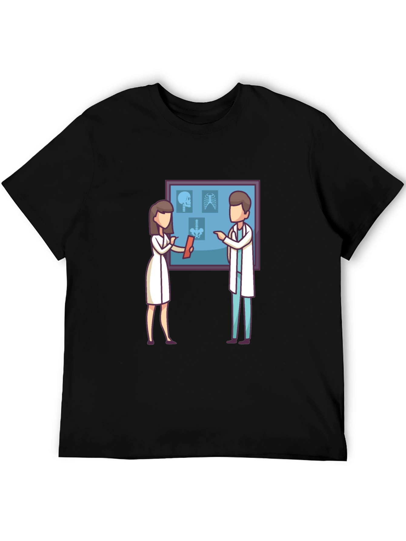 Medical X-Ray Graphic T-Shirt