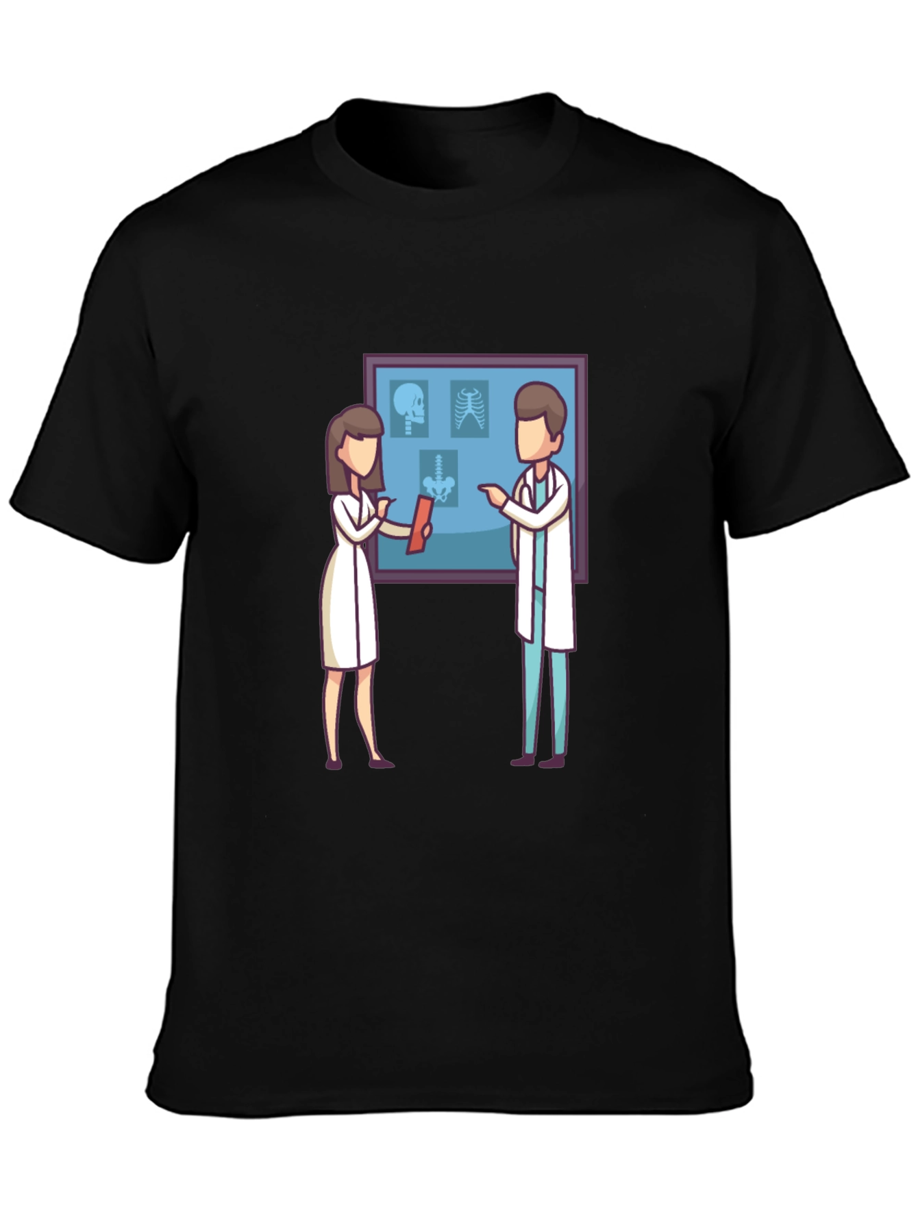 Medical X-Ray Graphic T-Shirt