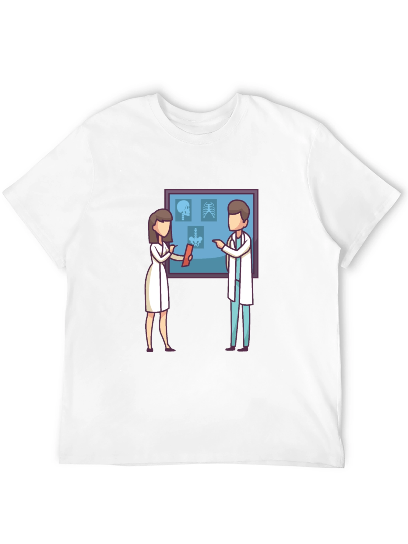 Medical X-Ray Graphic T-Shirt