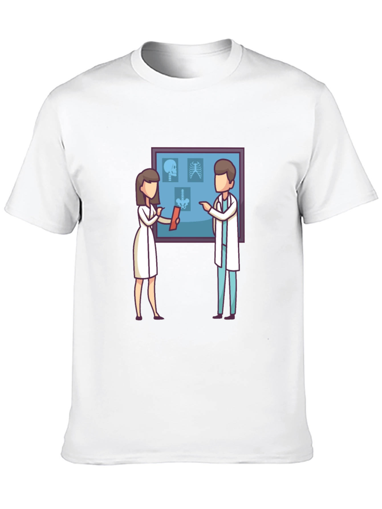 Medical X-Ray Graphic T-Shirt