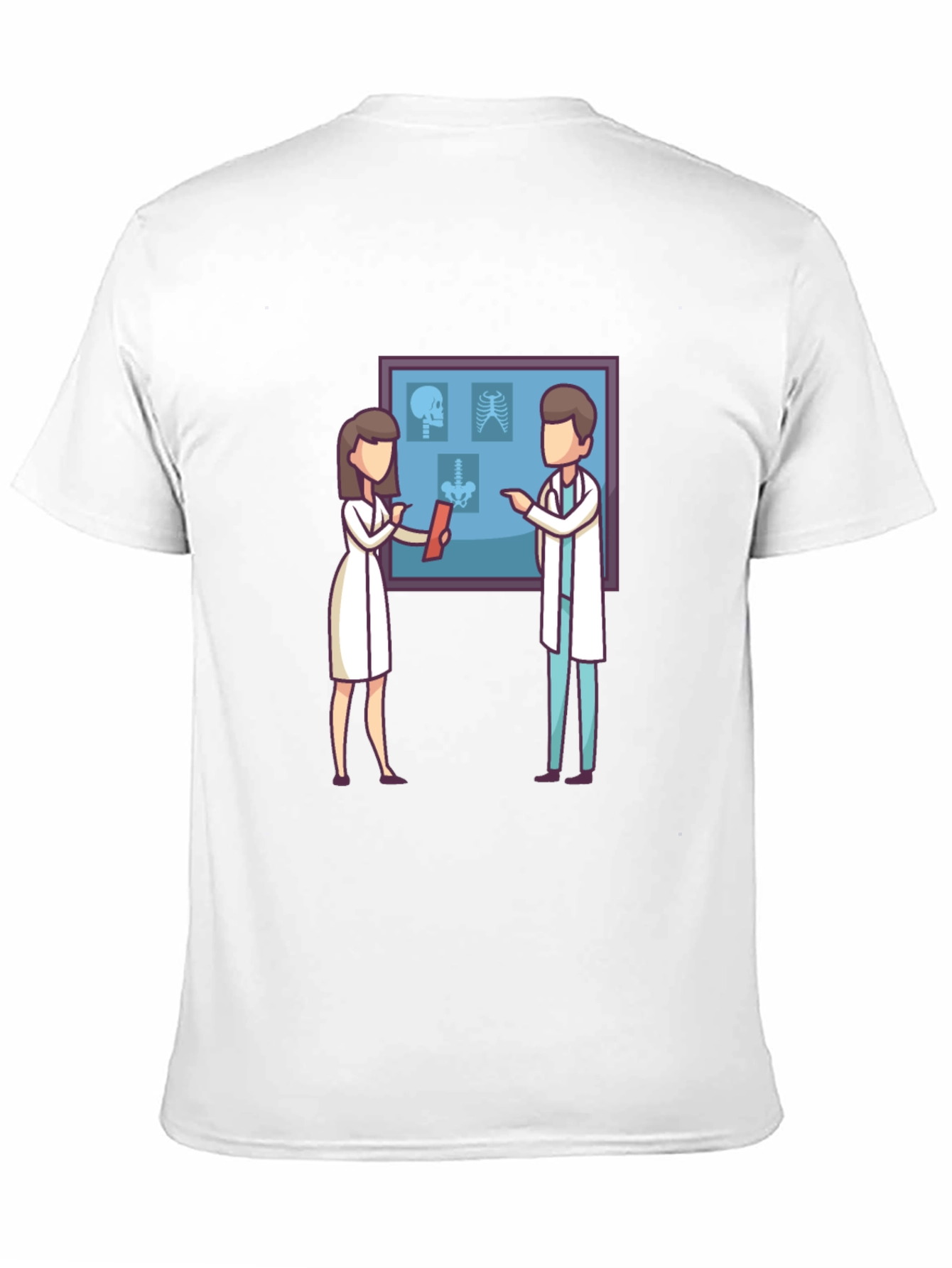 Medical X-Ray Graphic T-Shirt