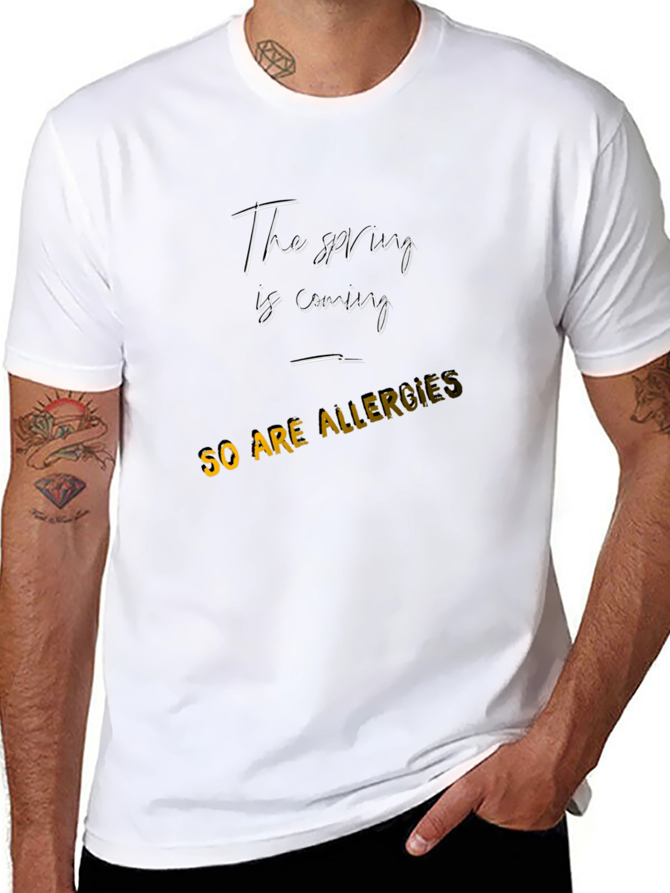 Spring Allergies Tee - Funny Seasonal T-Shirt