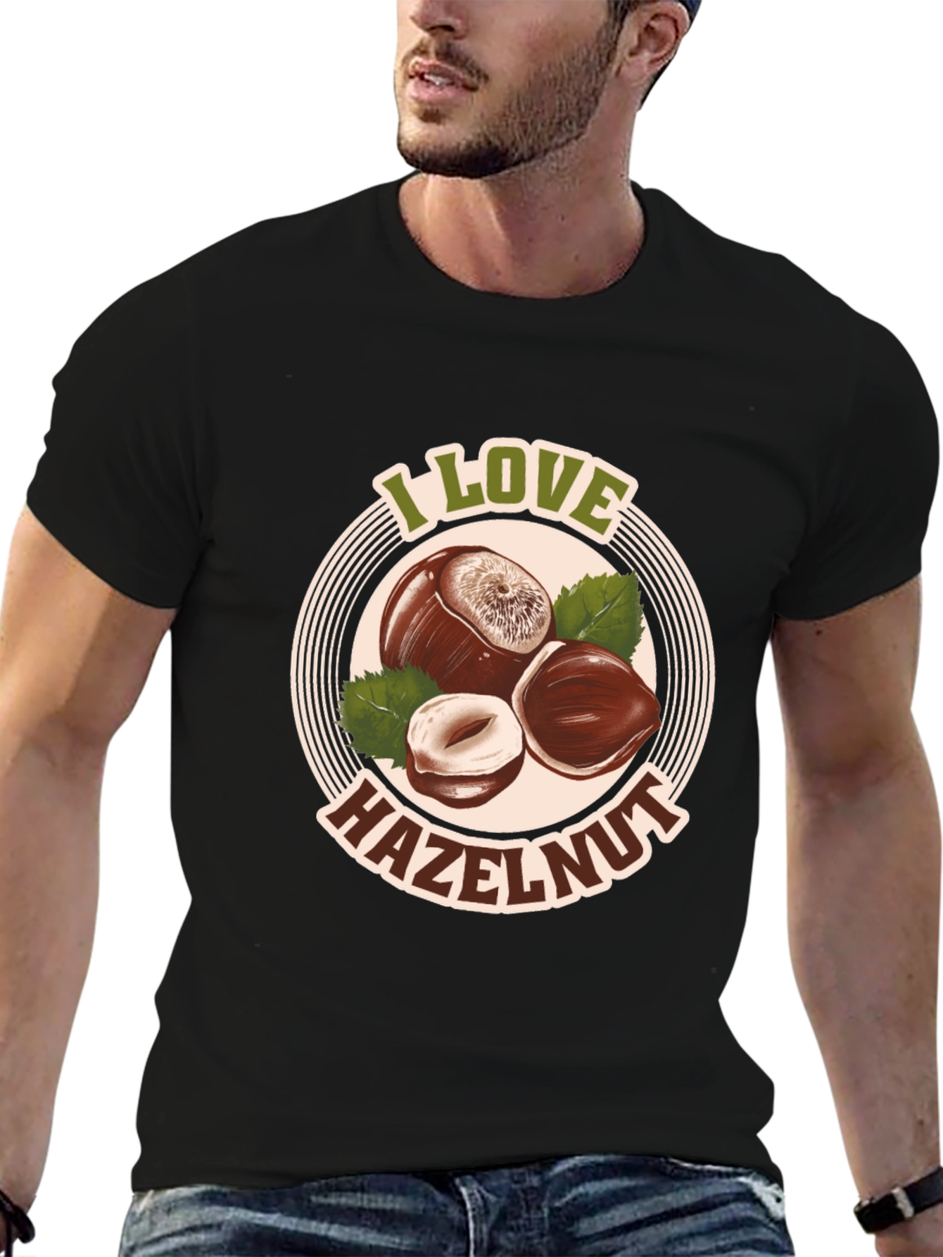 I Love Hazelnut Graphic Tee