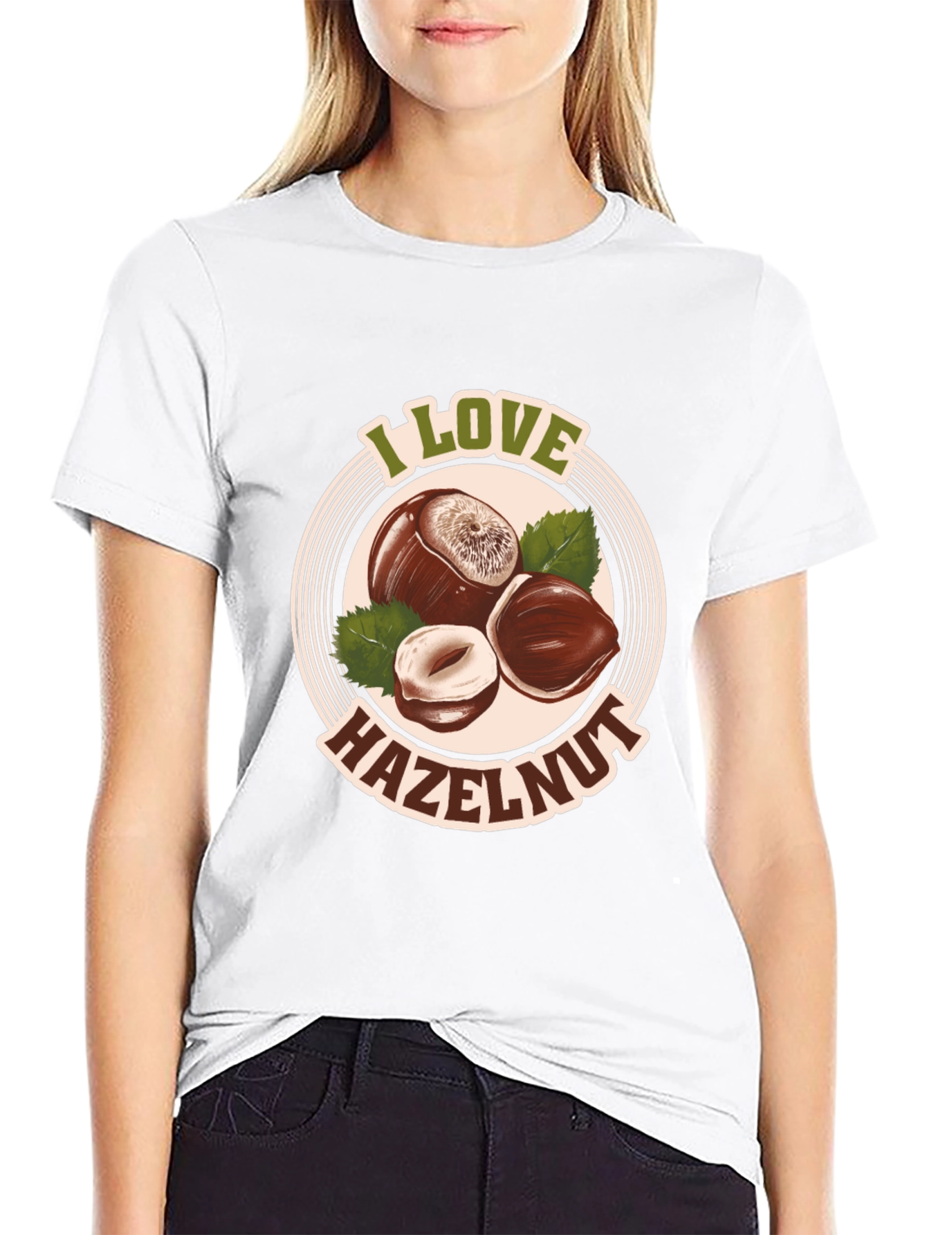 I Love Hazelnut Graphic Tee