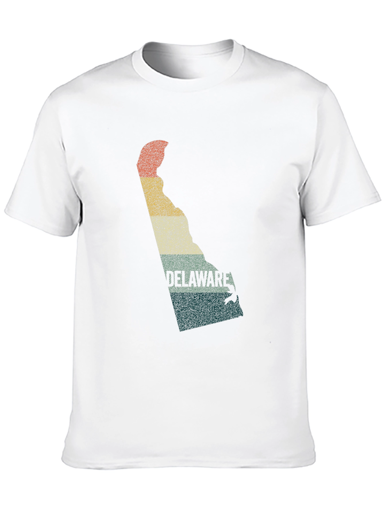 Delaware State Retro Graphic T-Shirt
