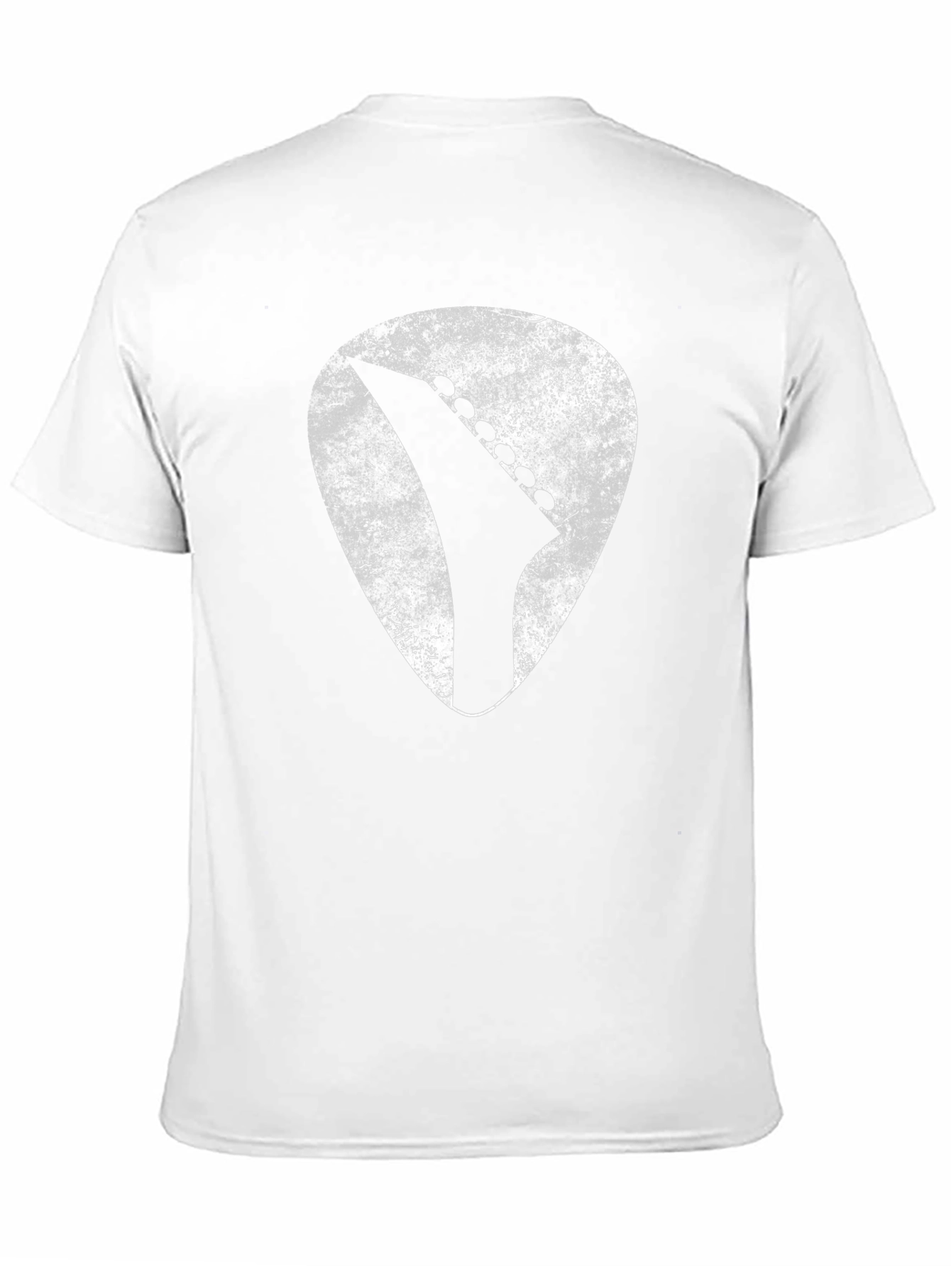 Guitar Pick Headstock T-Shirt - Rock Musician Tee