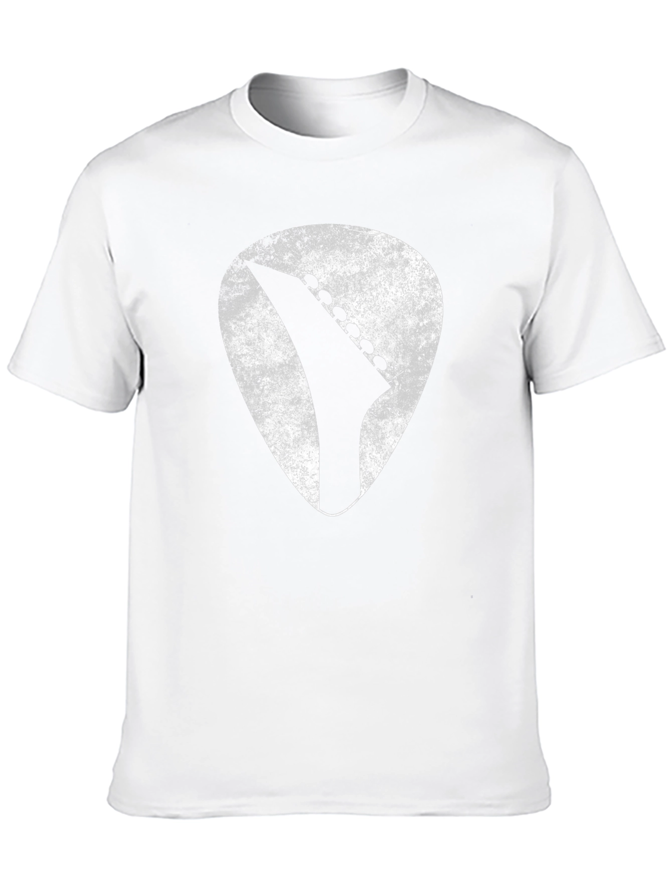 Guitar Pick Headstock T-Shirt - Rock Musician Tee