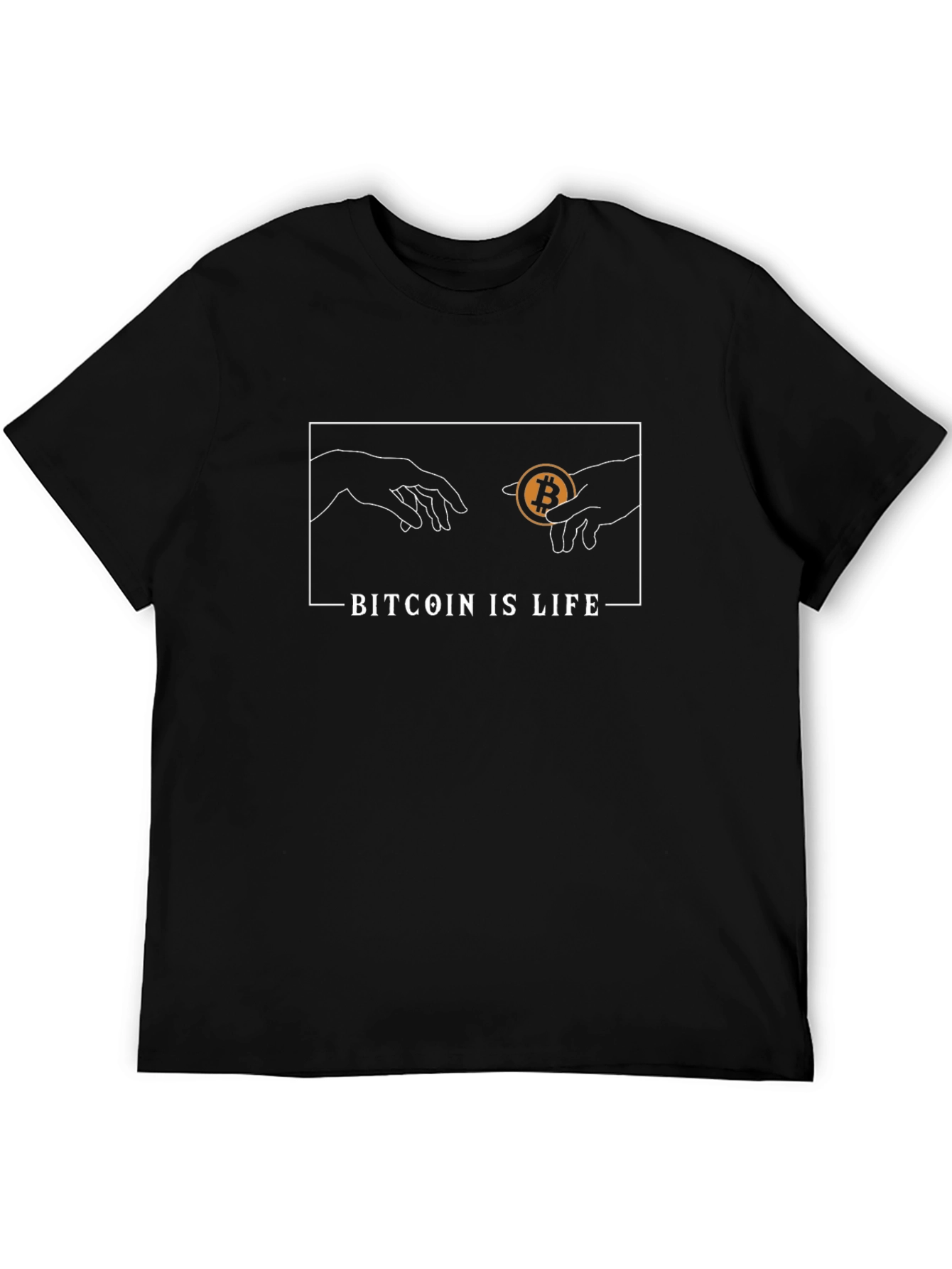 Bitcoin Is Life Graphic Tee