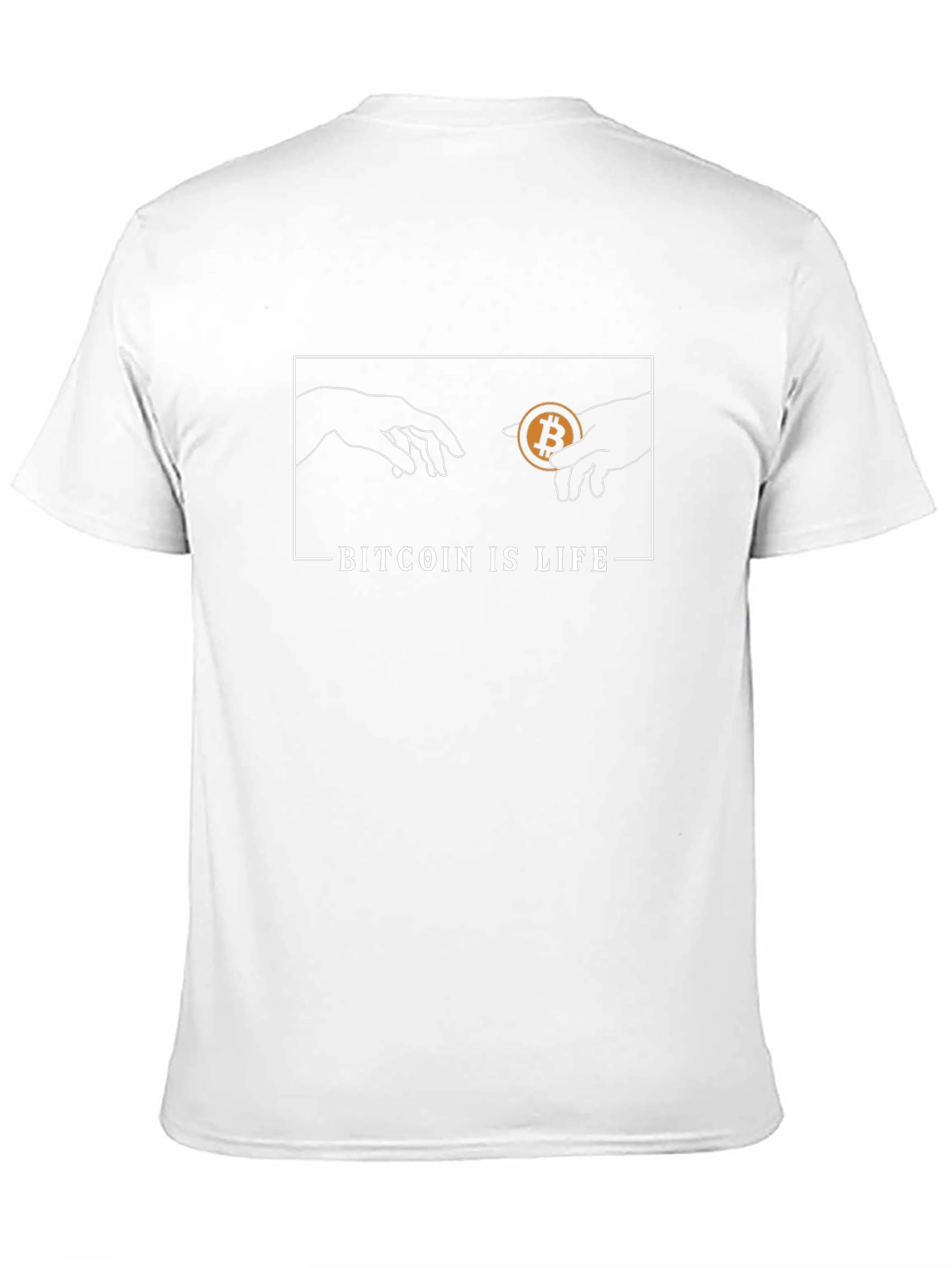 Bitcoin Is Life Graphic Tee